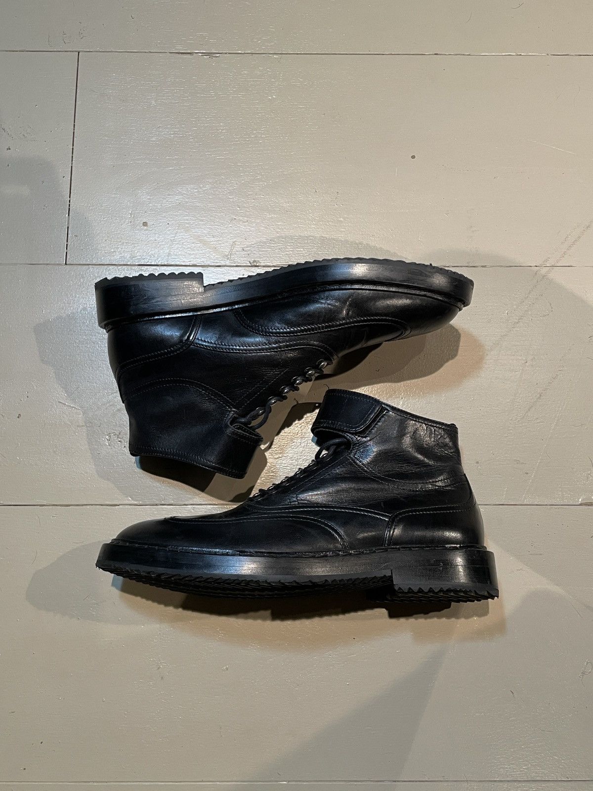 Kris van Assche velcro derby