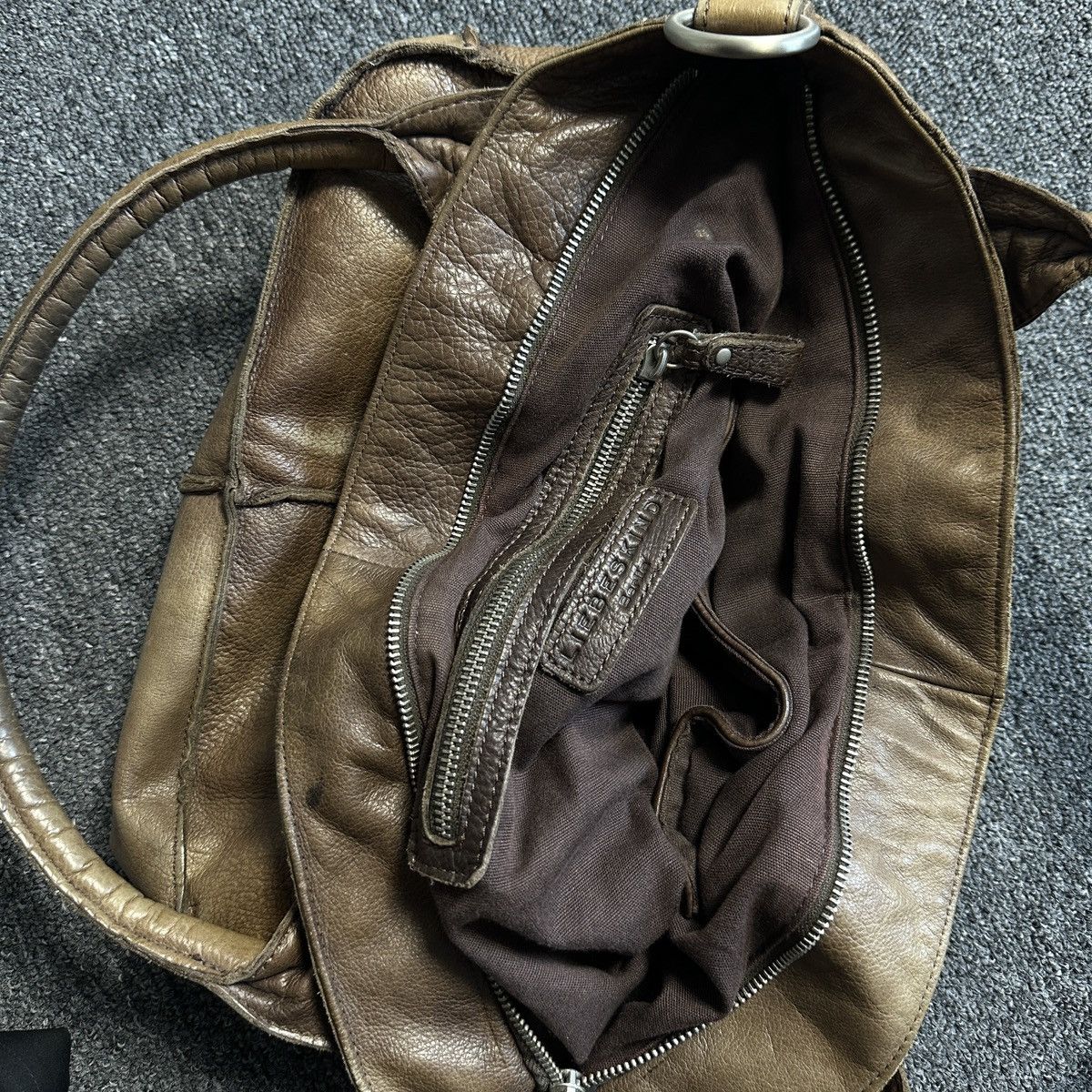 Genuine Leather Vintage Liebeskind Leather Shoulder Bag Size ONE SIZE - 9 Thumbnail