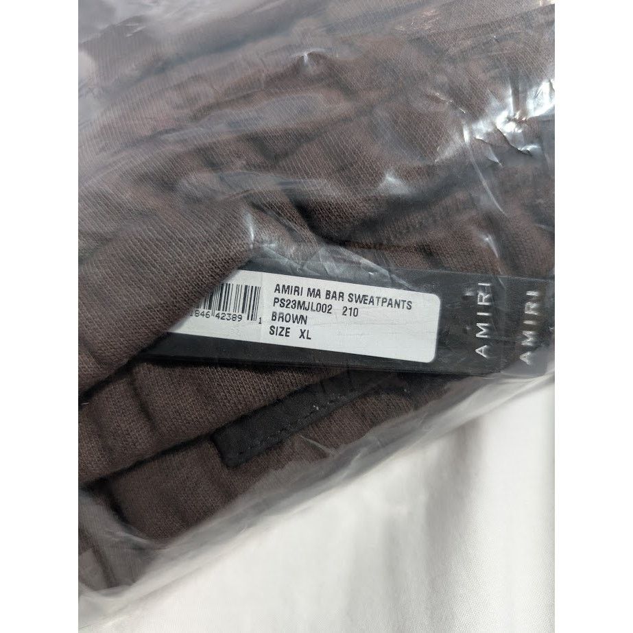 Amiri o1rshd1 Amiri MA Bar Sweatpants & Joggers in Brown Size US 36 / EU 52 - 18 Thumbnail