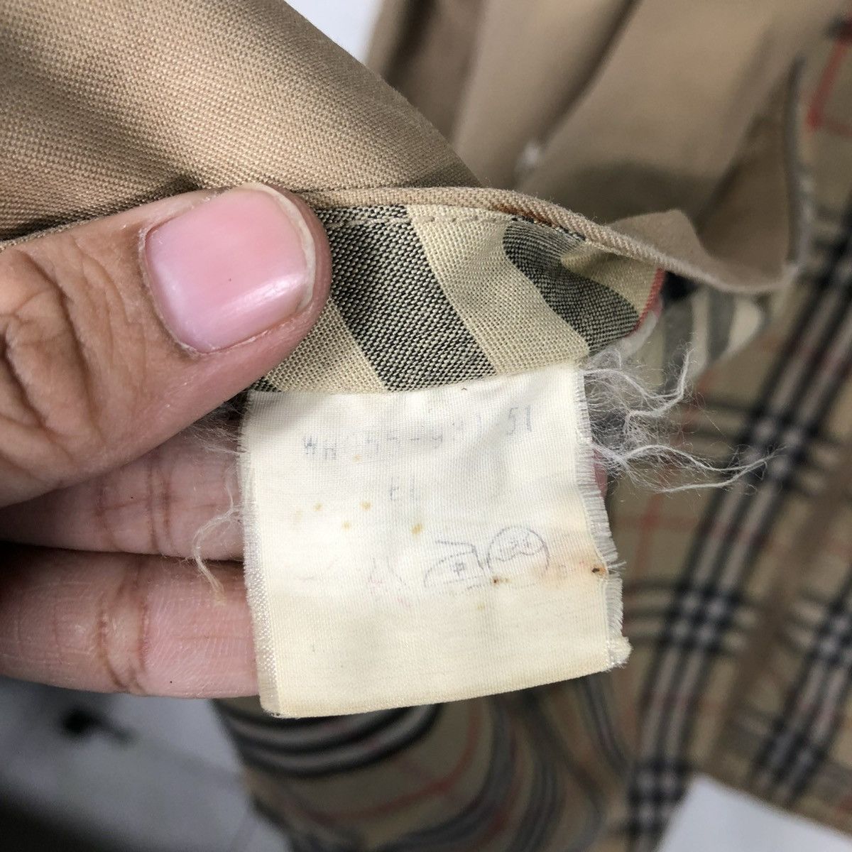 Burberry × Vintage 🔥VINTAGE LONG JACKET BURBERRYS NOVA CHECK BLANKET LINING Size US M / EU 48-50 / 2 - 19 Thumbnail