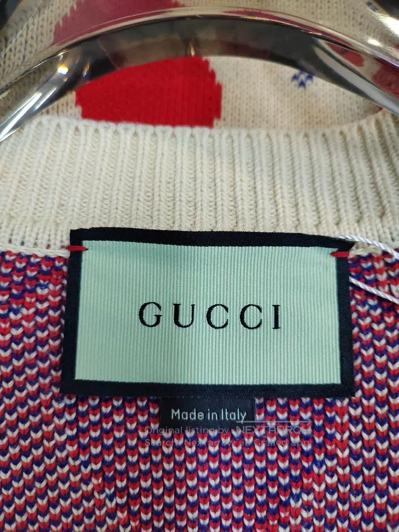 Gucci Gucci Love knitted cardigan coat Size S / US 4 / IT 40 - 3 Thumbnail
