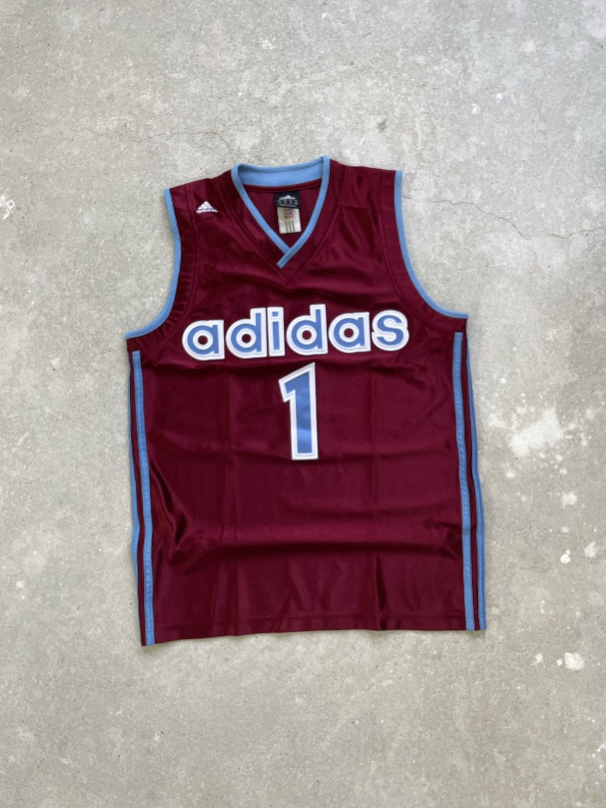 Adidas × Vintage Y2K Adidas 1 Jersey Kanye West style❤️ Size US S / EU 44-46 / 1 - 2 Thumbnail