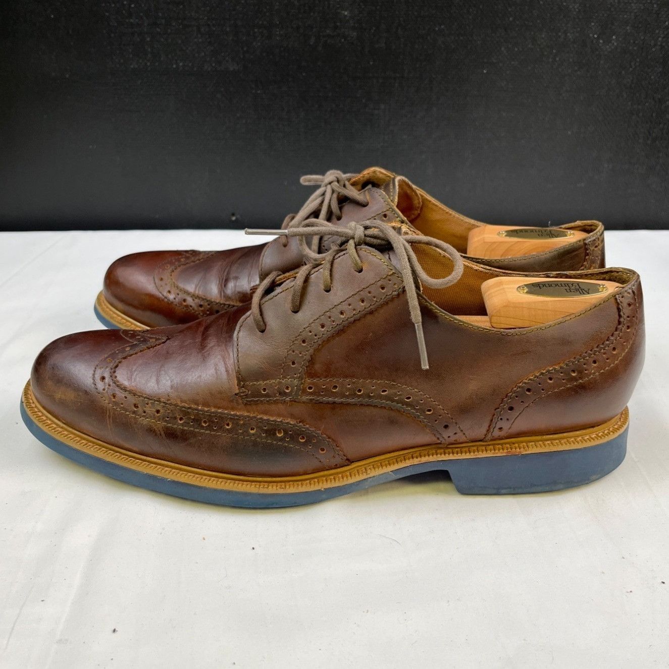 Cole Haan Cole Haan Men's Brown Dress Shoes/Oxfords Sz 10.5M SKU 4456 Size US 10.5 / EU 43-44 - 3 Thumbnail