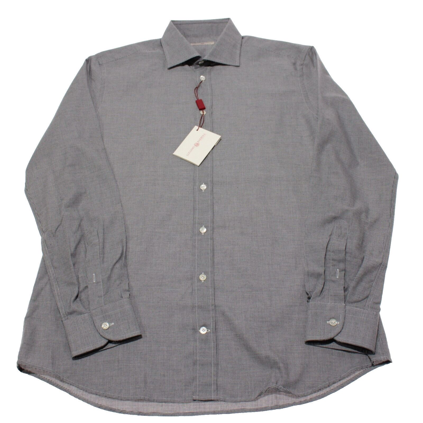 Luciano Barbera Luciano Barbera New with tags Shirt Size L US In Gray Size US L / EU 52-54 / 3 - 3 Thumbnail
