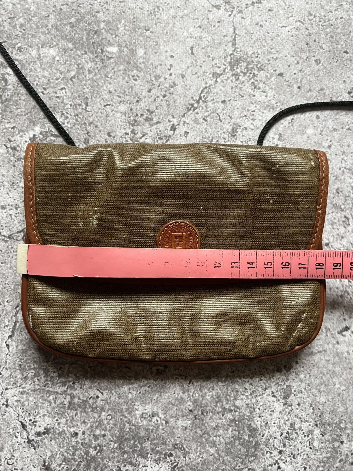 Fendi Vintage 70s 80s Fendi Clutch Bag Monogram Size ONE SIZE - 23 Thumbnail