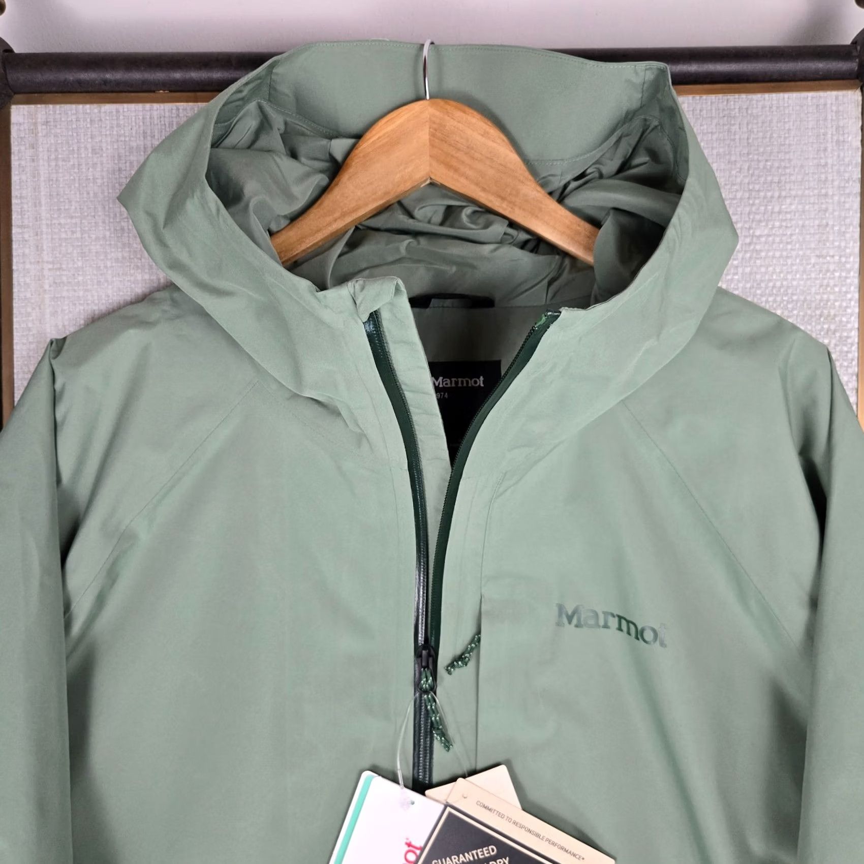 Marmot Marmot Gore Tex New Mens 2XL Waterproof Hooded Shell Jacket Green Jacket Size US XXL / EU 58 / 5 - 3 Thumbnail
