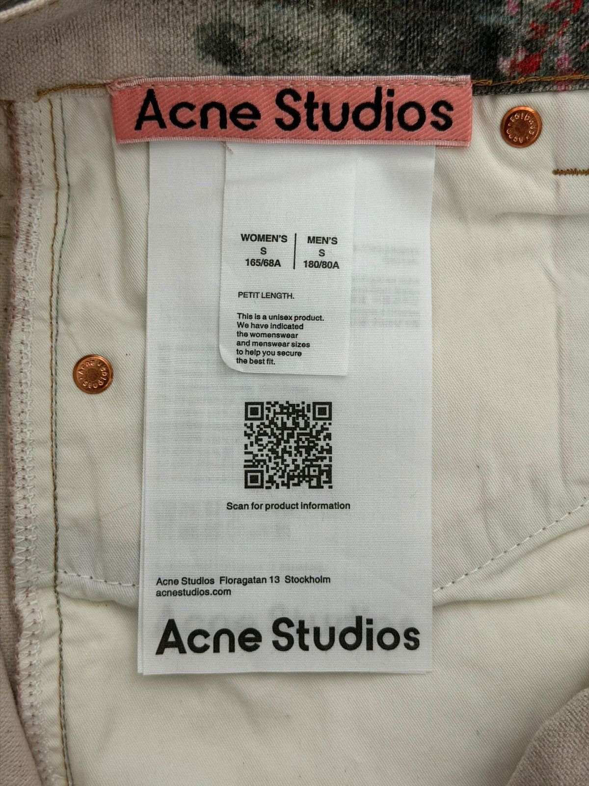 Acne Studios Acne Studios 1981 Trompe L’oeil Painter Loose Fit Jeans Size US 30 / EU 46 - 7 Thumbnail