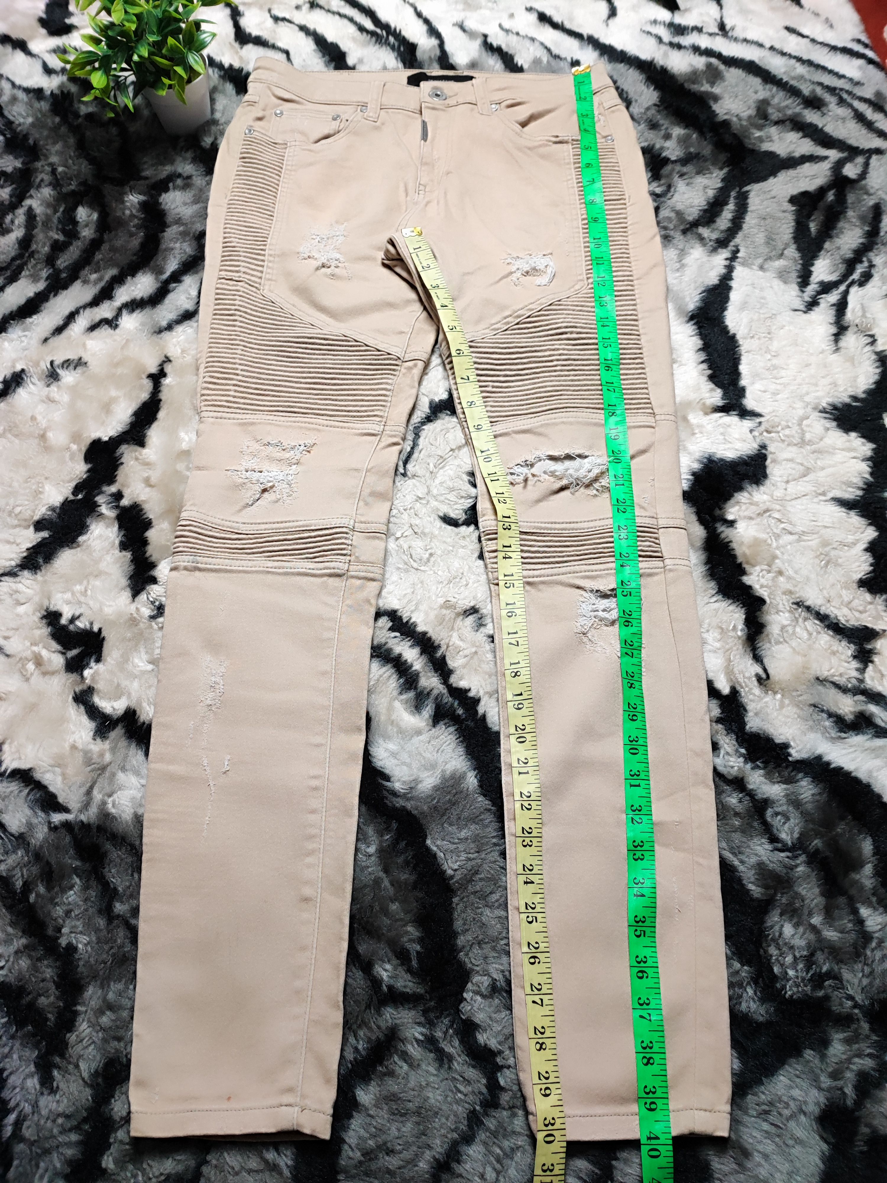 Represent Clo. Represent Brown Cotton Stretch Size US 30 / EU 46 - 3 Thumbnail