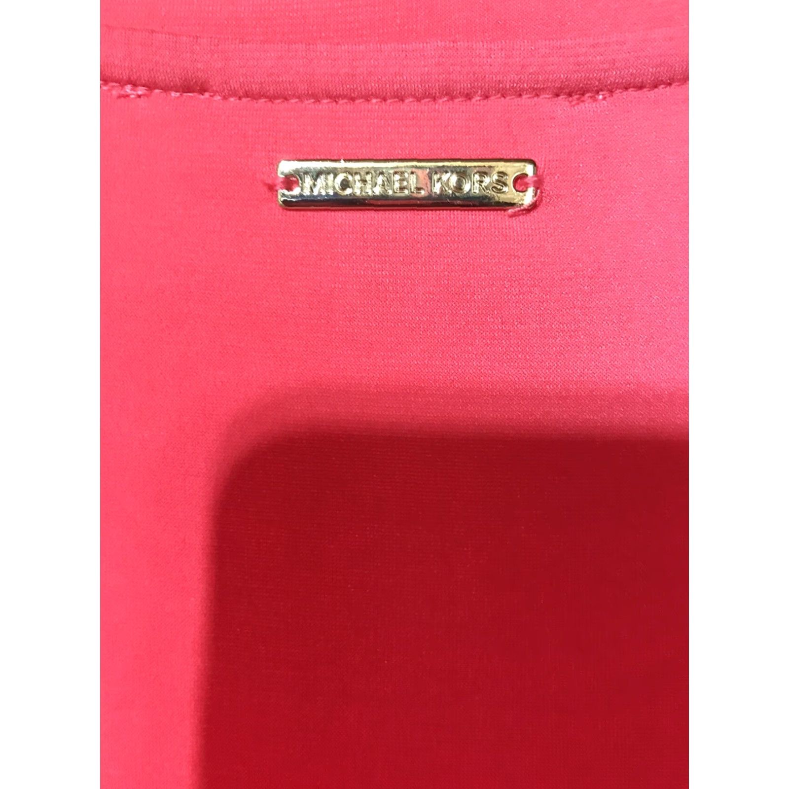 Michael Kors Michael Kors Coral Shift Dress Women’s Size S Sleeveless Casual Business Party Knee-Length Designer Size S / US 4 / IT 40 - 3 Thumbnail