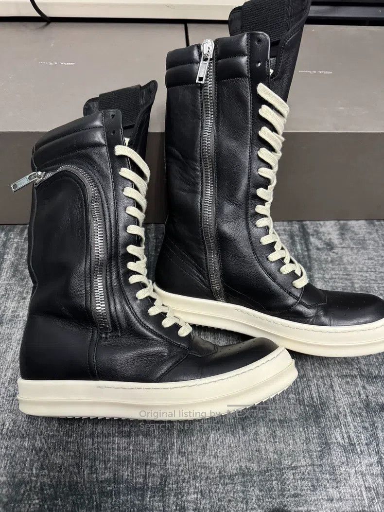 Rick Owens Rick Owens High-Top Knight Boots Size US 8.5 / IT 38.5 - 3 Thumbnail