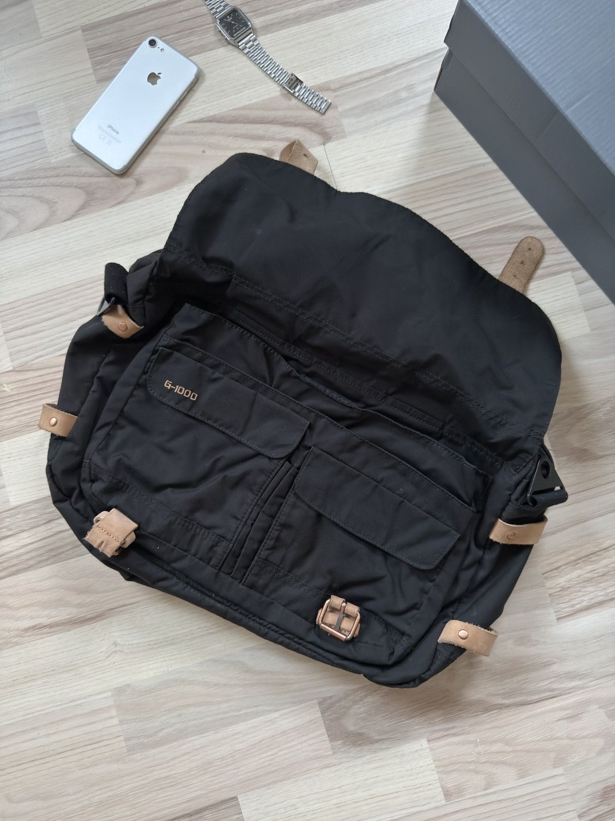 Fjallraven Fjallraven Vintage Fjallraven G-1000 Canvas Bag Shoulder Size 38 - 2 Thumbnail
