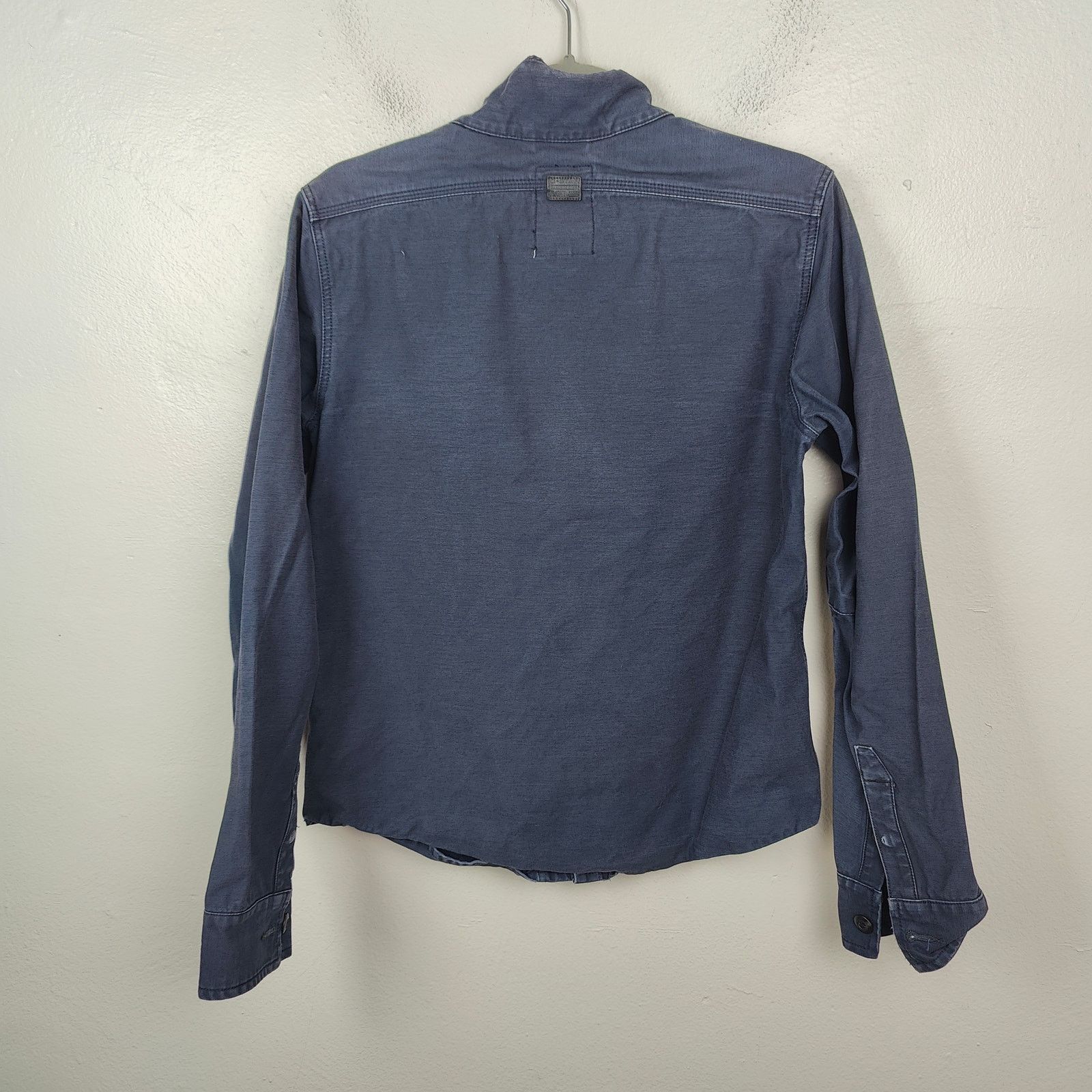 G-Star G-Star Raw Radar Zip Overshirt Mens Small Navy Blue Size US S / EU 44-46 / 1 - 5 Thumbnail