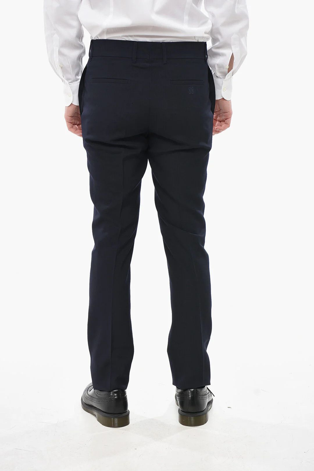 Givenchy og1mm0326 Virgin Wool Four-Pocket Pant in Blue Size US 32 / EU 48 - 2 Thumbnail