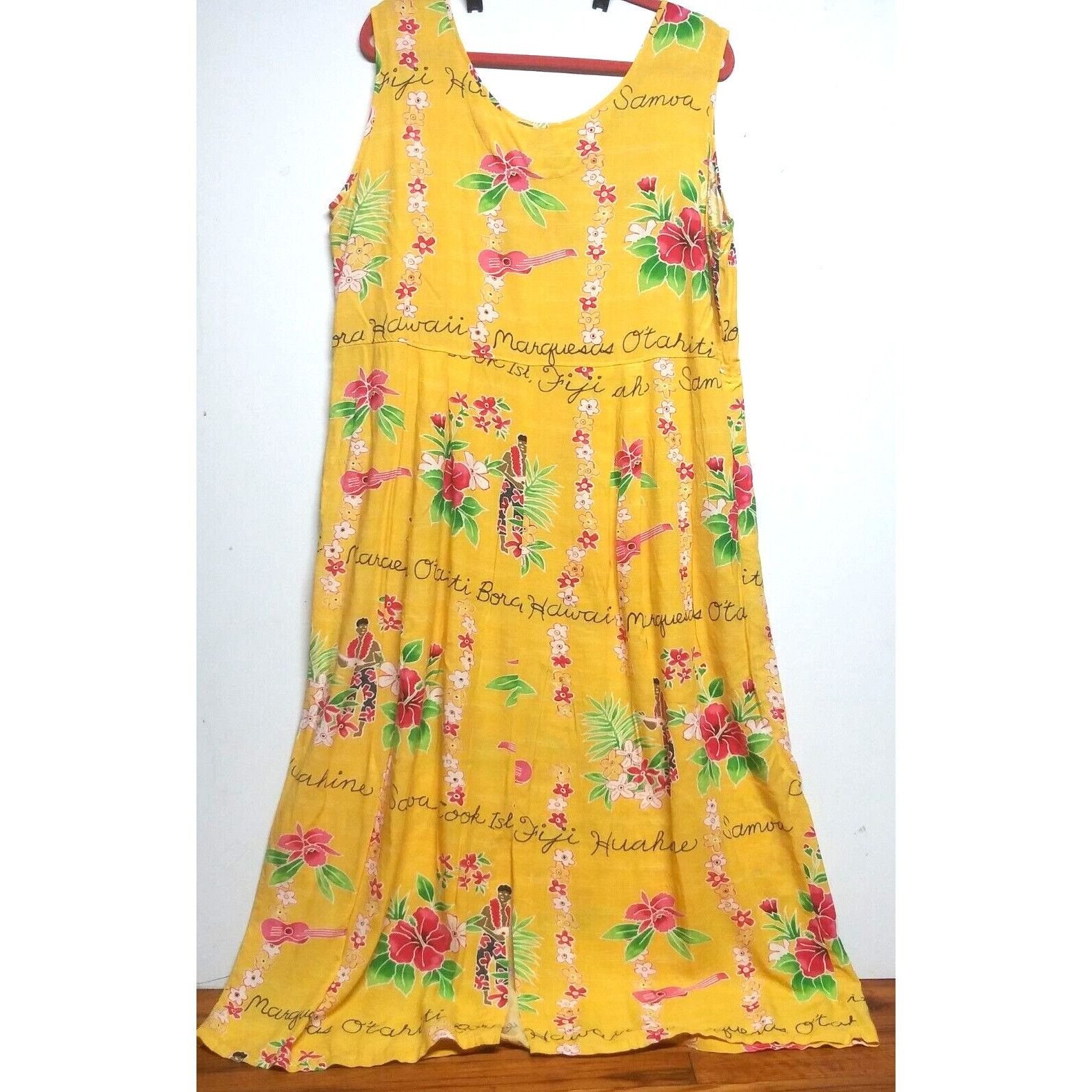 Jams World Jams World Dress Janice Long XL/XXL Hawaiian Tropical Size XXL / US 16-18 / IT 52-54 - 5 Thumbnail