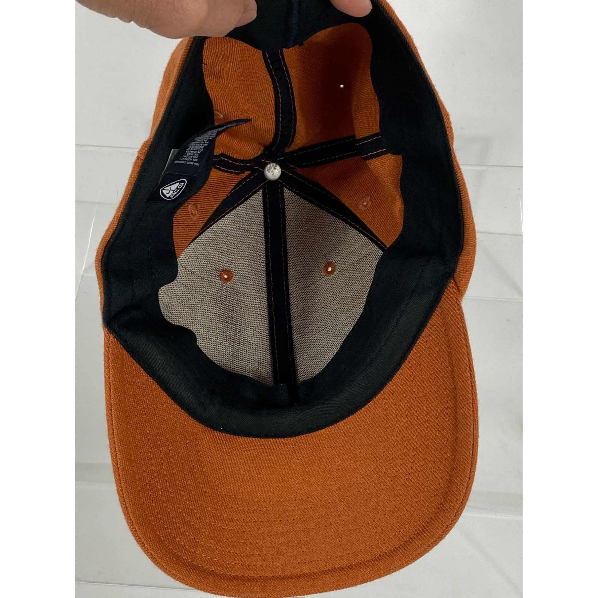 Nike ACG Vintage Nike ACG Embroidered Fitted Hat Cap Burnt Orange M/L Size ONE SIZE - 7 Thumbnail