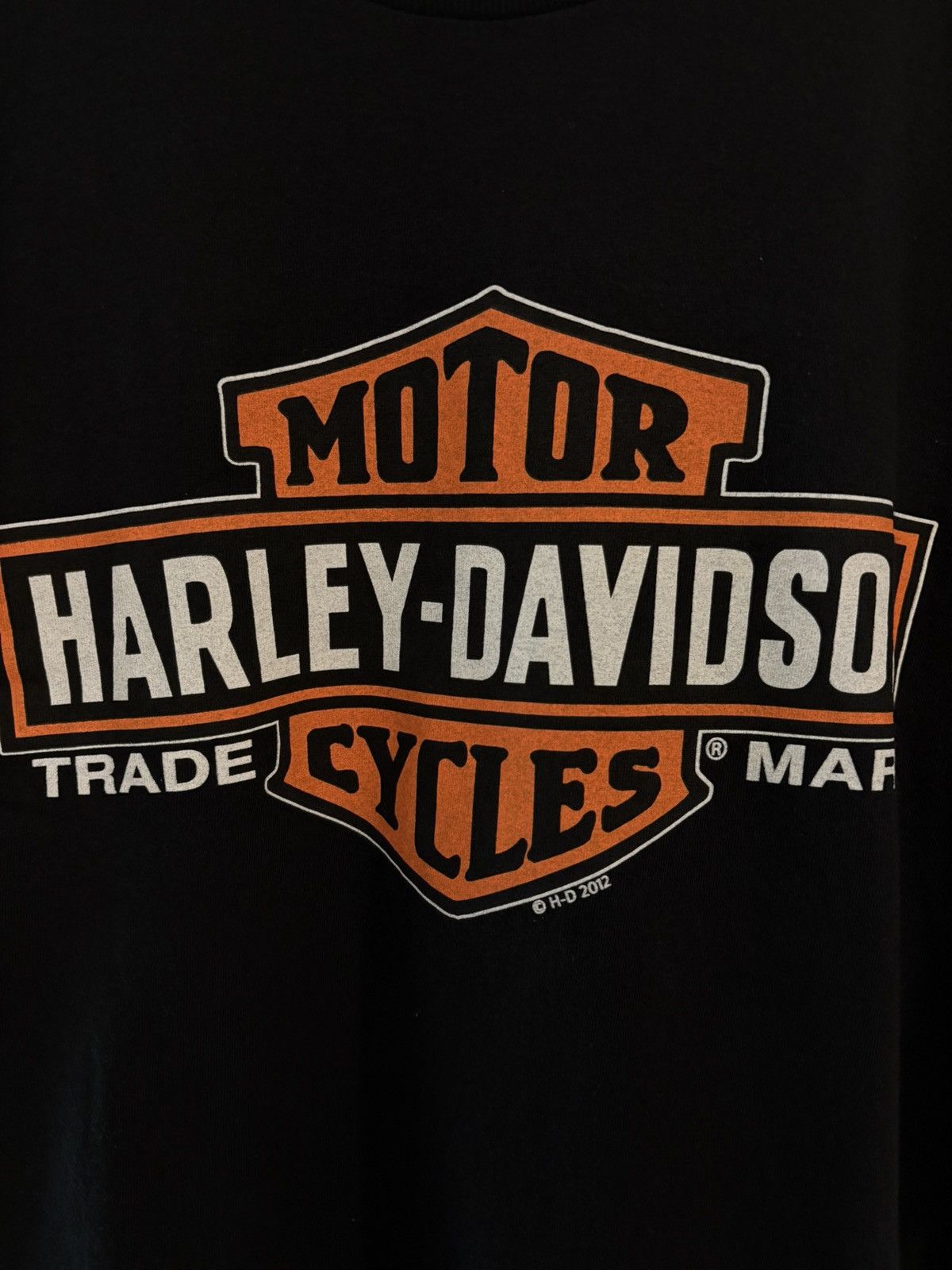 Harley Davidson 2012 Vintage Harley Davidson NYC T-Shirt Size US XL / EU 56 / 4 - 4 Thumbnail