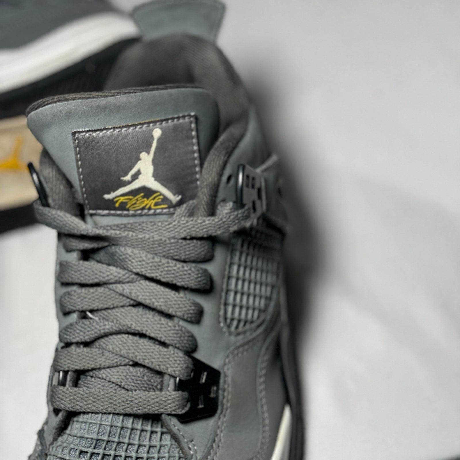 Jordan Brand × Nike Size 7 Nike Air Jordan 4 Retro GS Cool Grey 2019 Men's Shoes Size US 7 / EU 40 - 5 Thumbnail