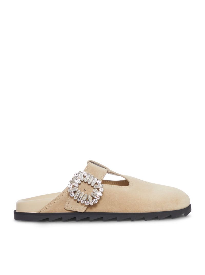 Roger Vivier SLIDY VIV SUEDE MULE Size US 7 / IT 37 - 1 Thumbnail
