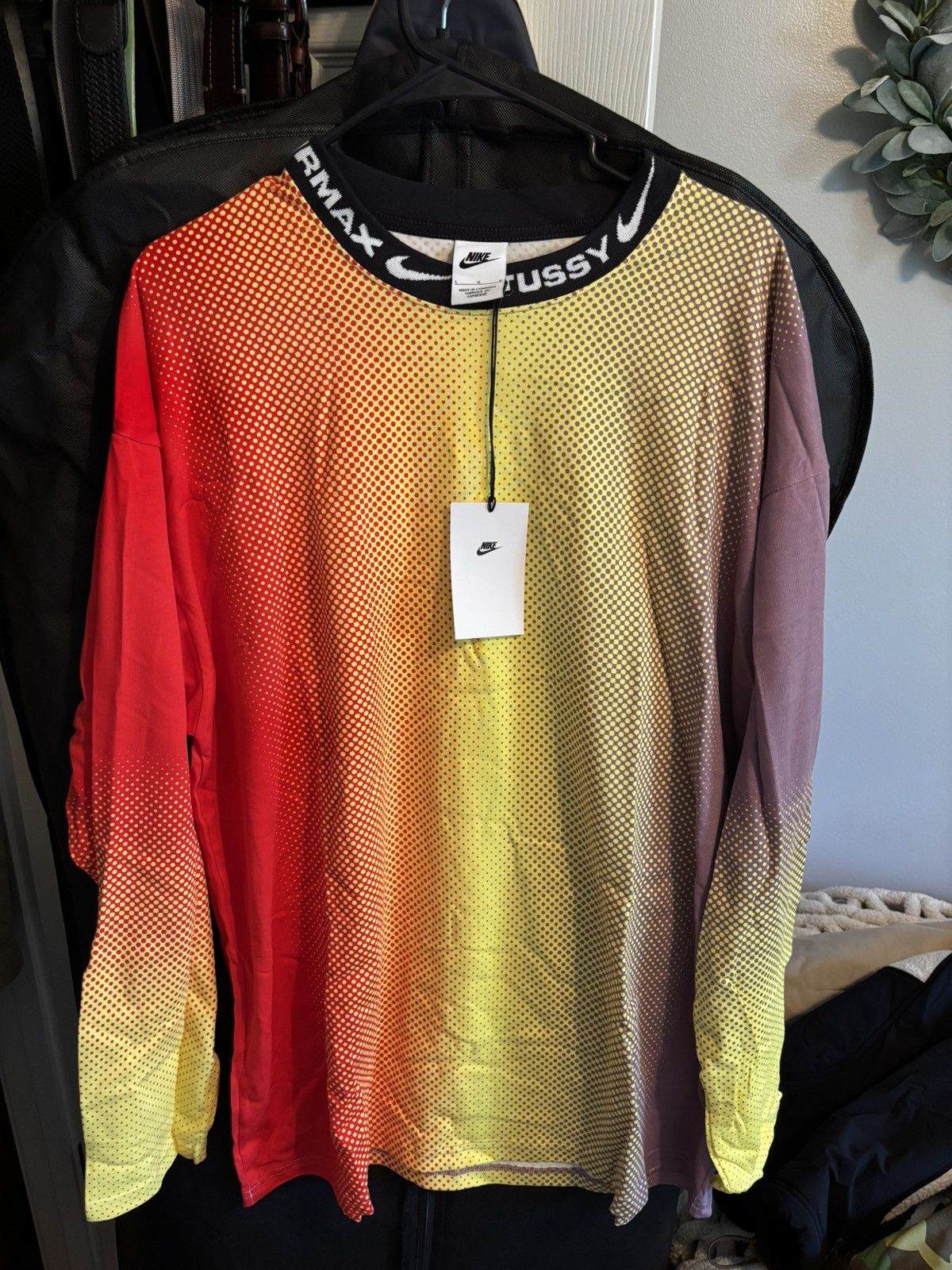 新品！STUSSY x NIKE LONG SLEEVE JERSEY TOP Stussy X Nike Long Sleeve | Grailed