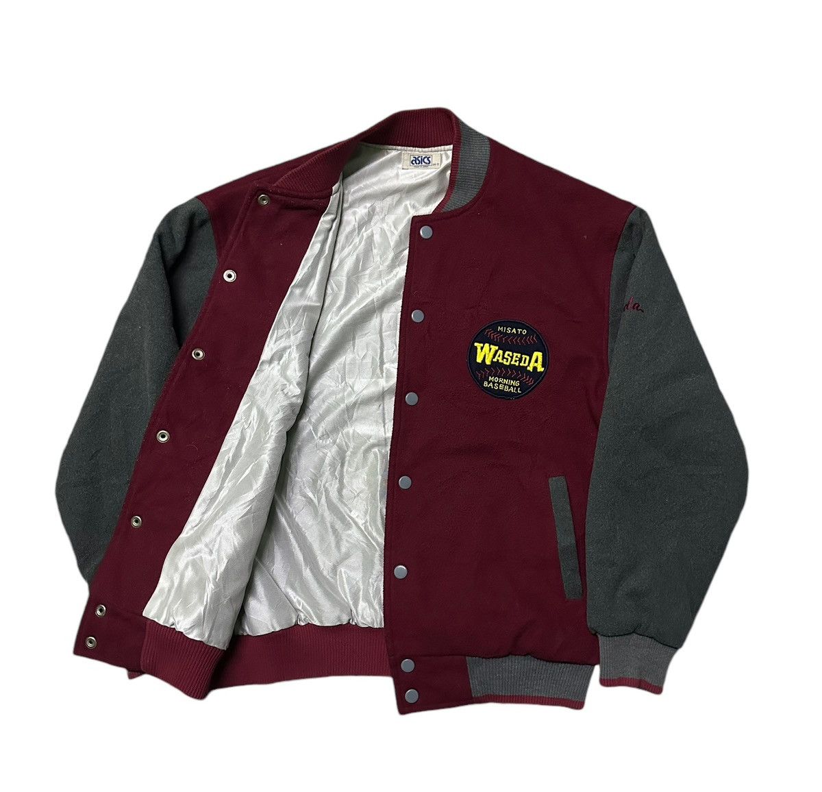 Asics Vintage Asics varsity jacket Size US M / EU 48-50 / 2 - 4 Thumbnail