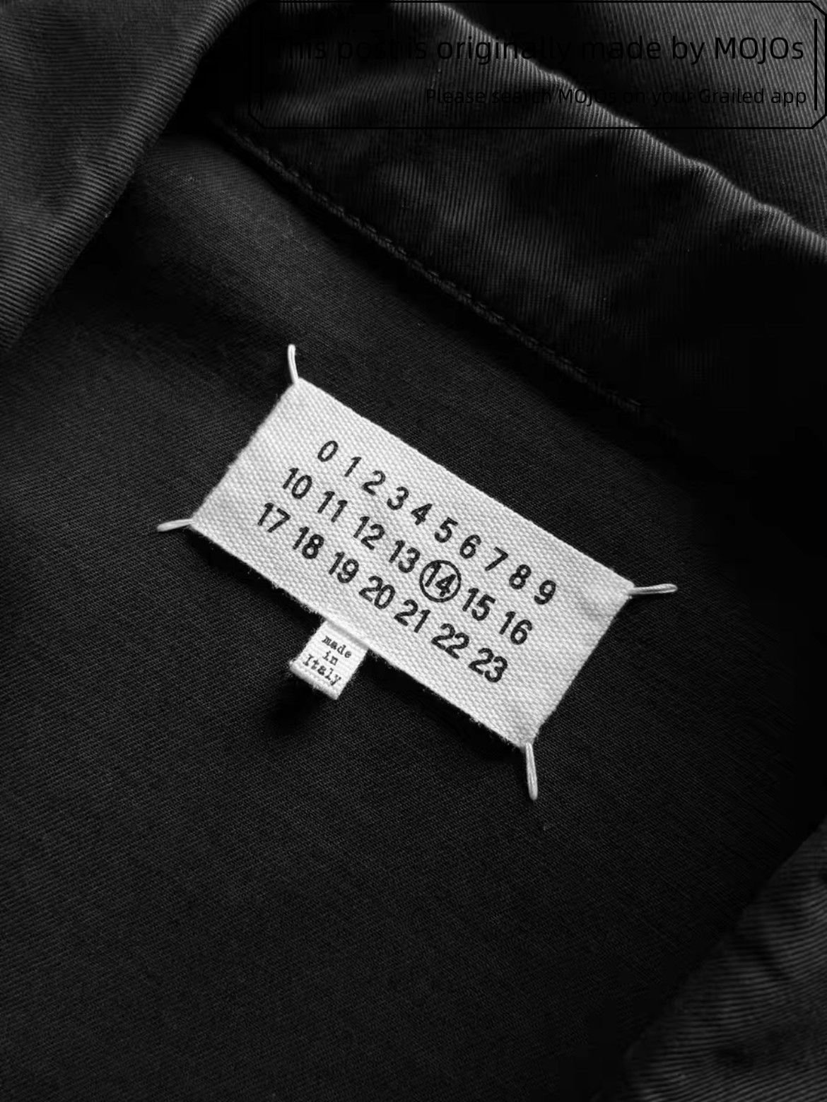 Maison Margiela Sz 41 Maison Margiela 19SS Black Denim Pocket Shirt Jacket Size US L / EU 52-54 / 3 - 5 Thumbnail