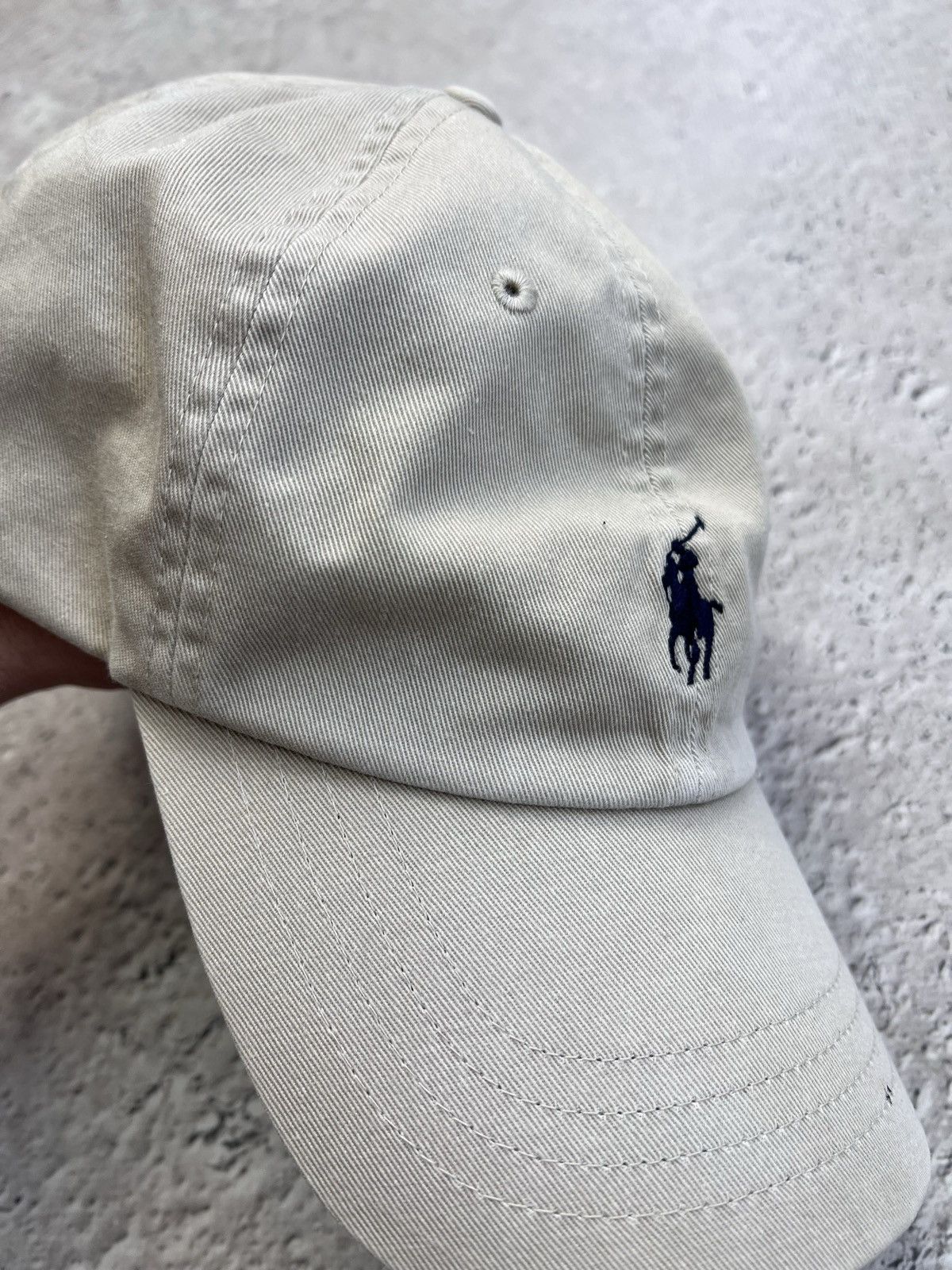 Polo Ralph Lauren Vintage mini logo polo Ralph Lauren cap hat 90s Size ONE SIZE - 3 Thumbnail