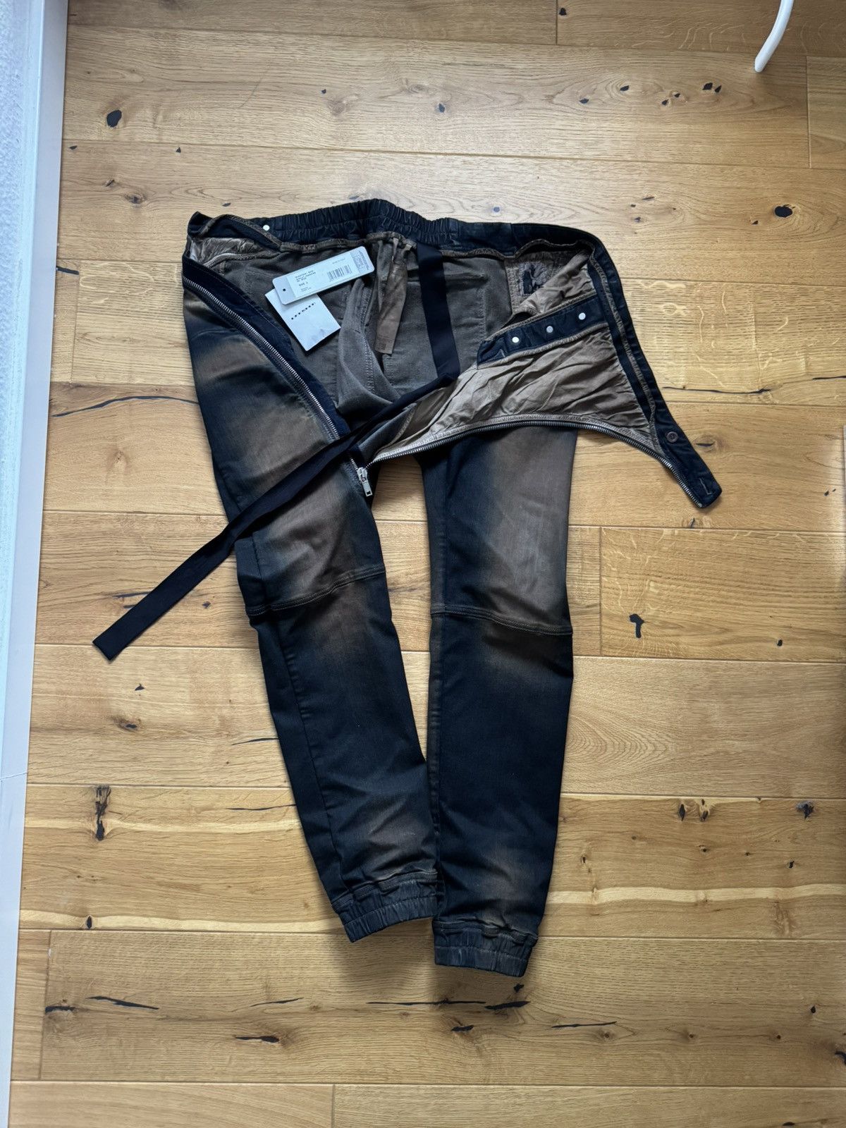 Rick Owens Drkshdw Aircut Denim „Mud“ Size US 32 / EU 48 - 1 Thumbnail