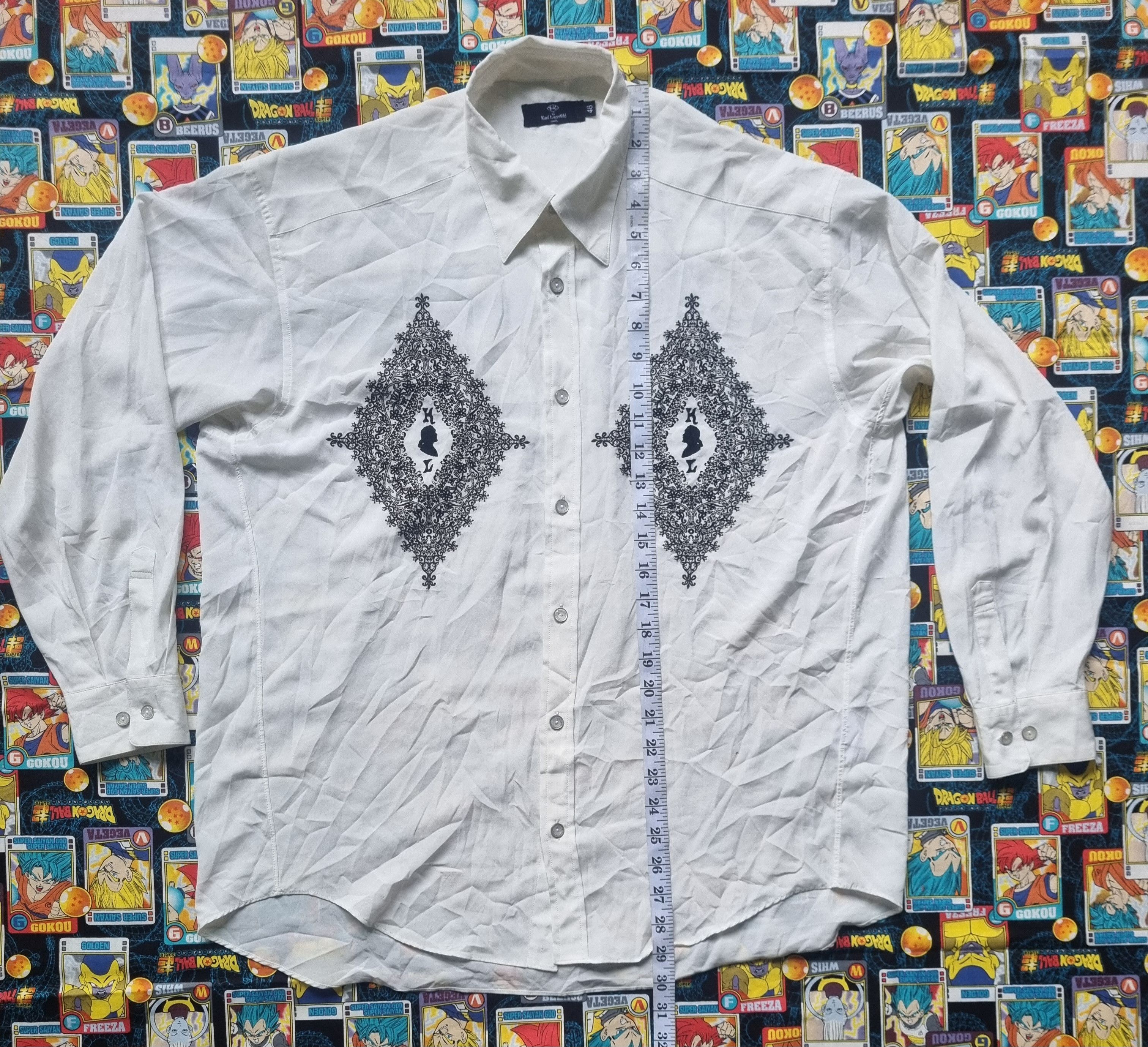 Karl Lagerfeld Karl Lagerfeld Button Up Shirt Size US M / EU 48-50 / 2 - 4 Thumbnail