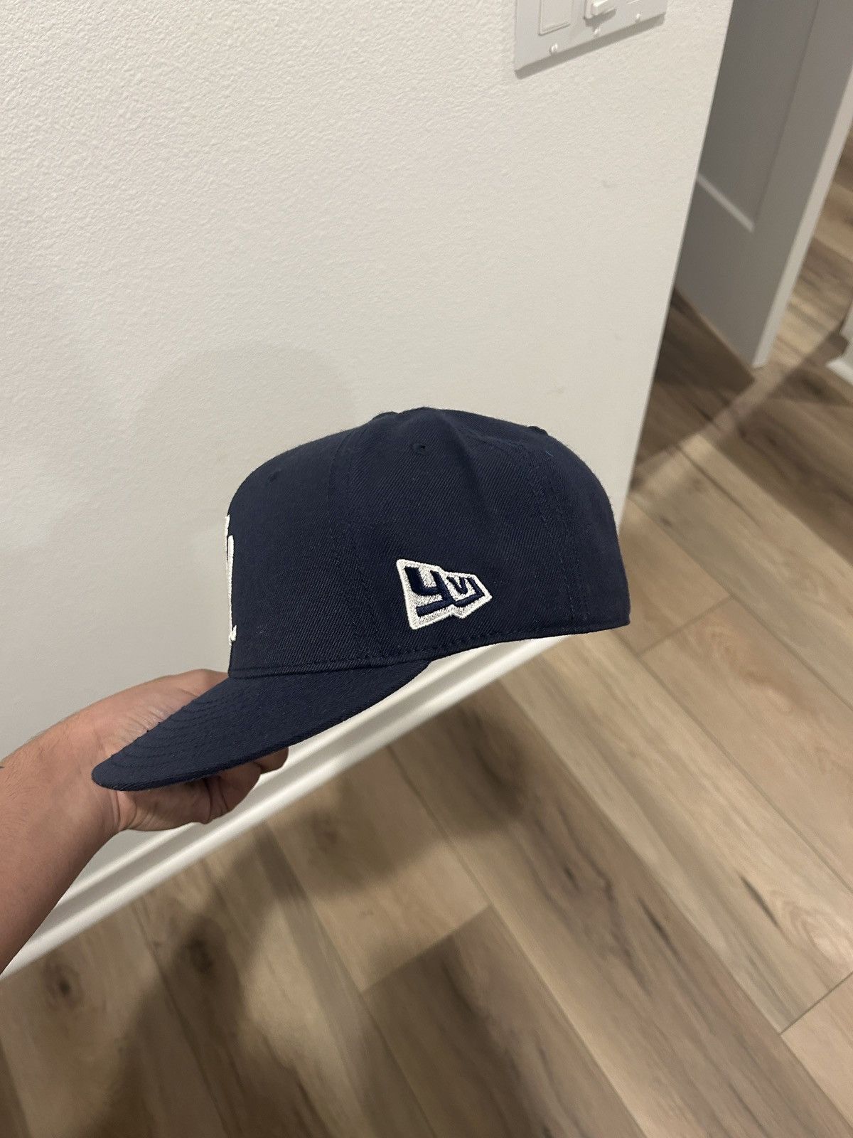 Playboi Carti yvl navy fitted hat | Grailed