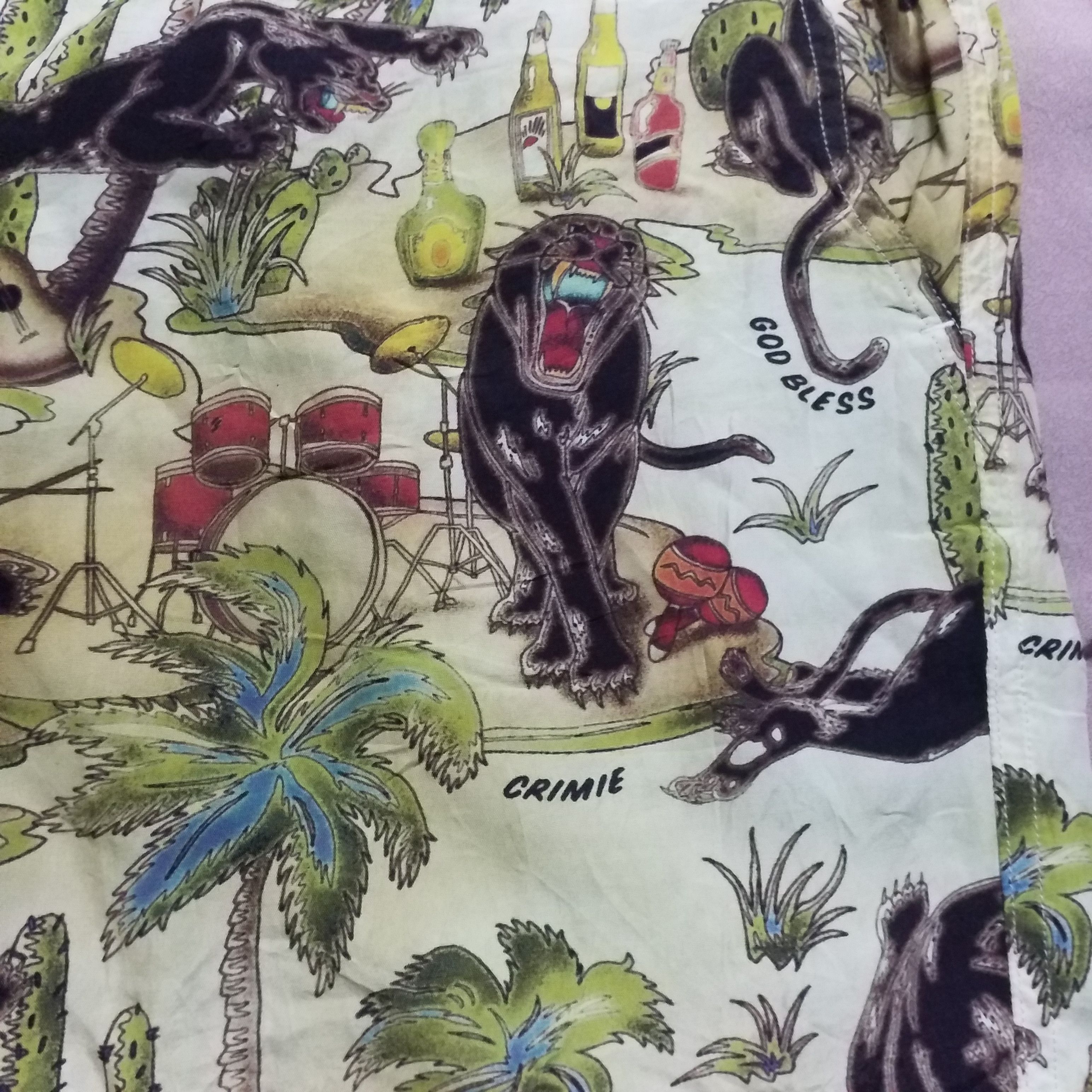 Other CRIMIE RAYON SHORT FULL PRINT Size US 36 / EU 52 - 2 Thumbnail