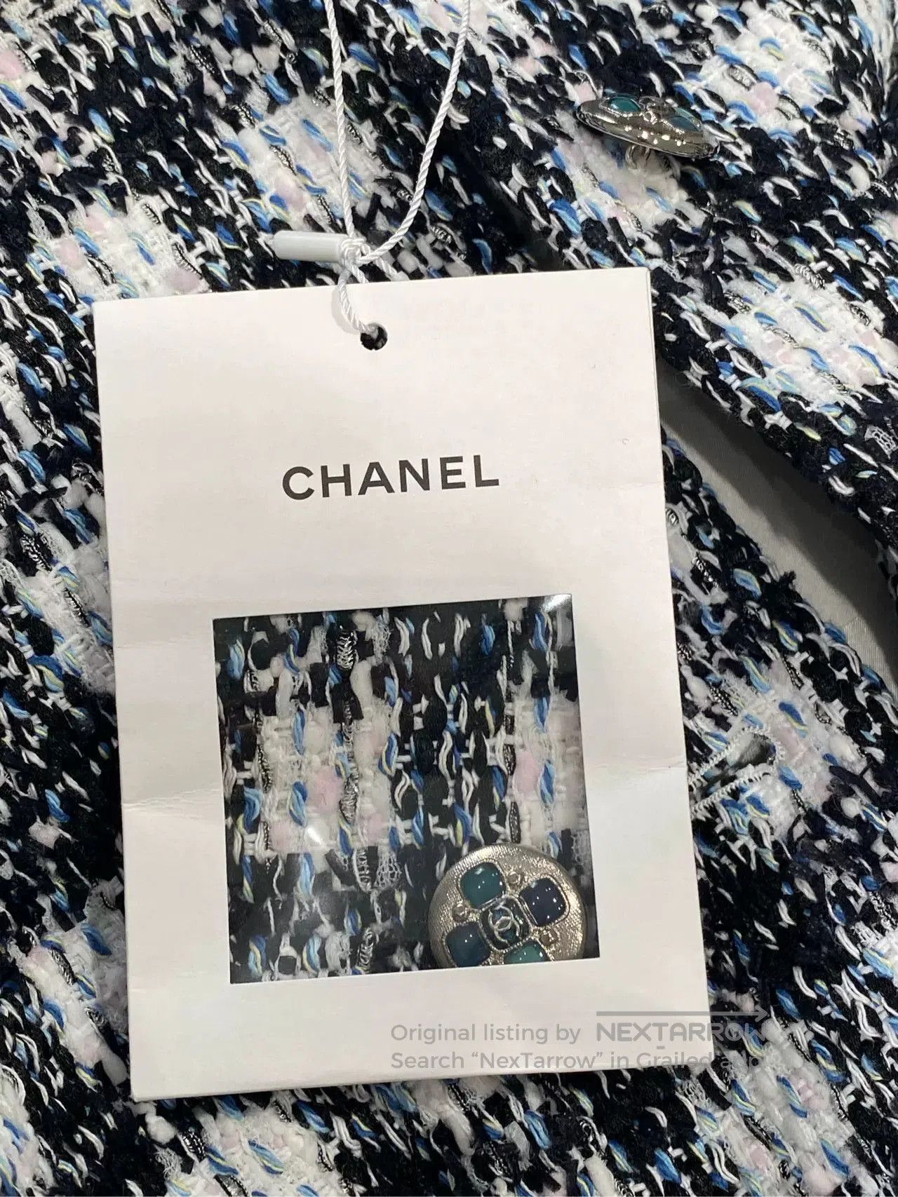 Chanel Chanel 2023 Plaid Collar Jacket FR36. Size US XS / EU 42 / 0 - 3 Thumbnail