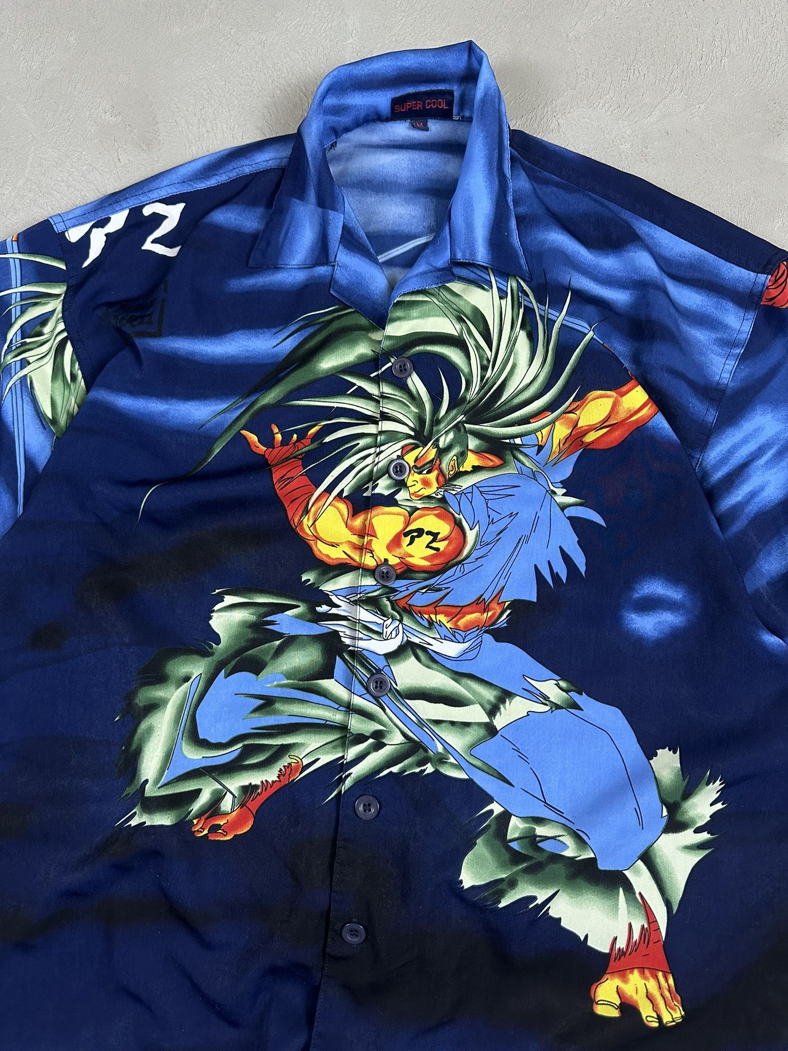 Japanese Brand Crazy Vintage Y2k Japanese Samurai Button Up Shirt Size US M / EU 48-50 / 2 - 8 Thumbnail