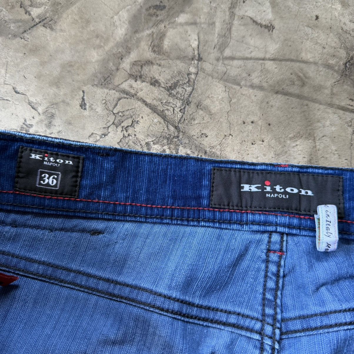 Kiton Kiton Napoli - Corduroy Trouser Pants Size US 32 / EU 48 - 9 Thumbnail