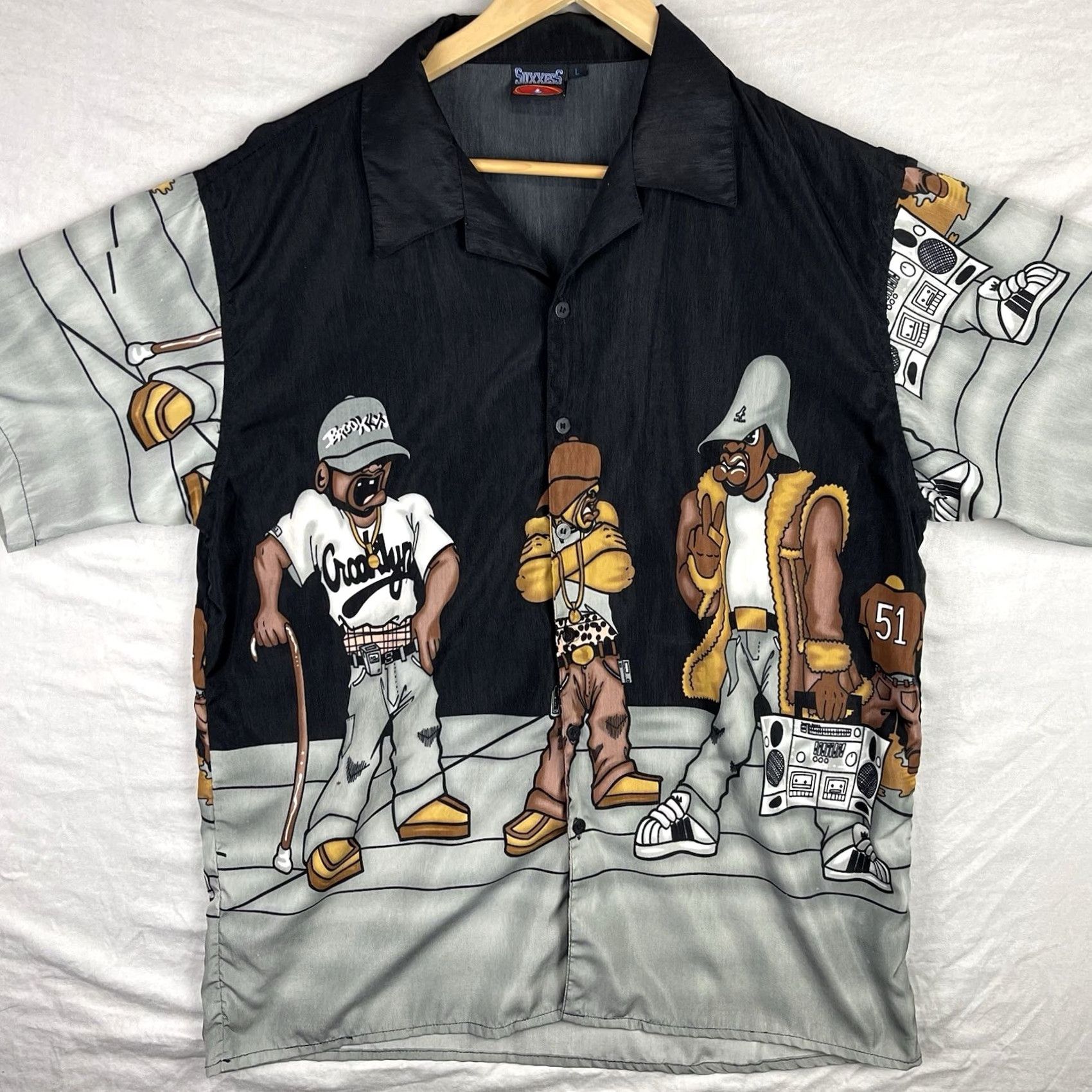 Vintage Vintage The Madd Rapper Shirt Mens Large Black Tell Em Why U Madd Rap Album Shirt Size US XL / EU 56 / 4 - 4 Thumbnail