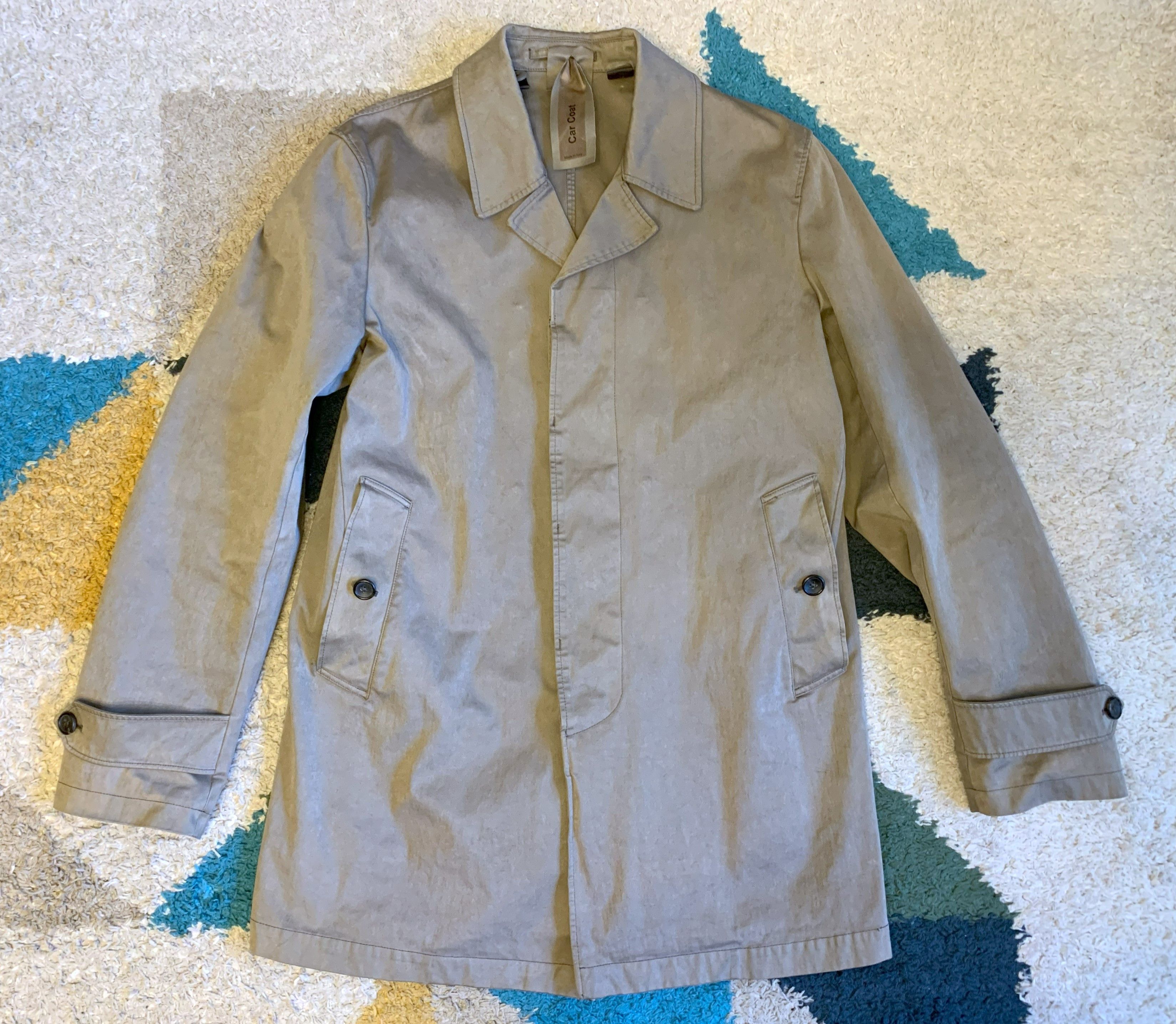 Ten-C しろし Car Coat - Navy / size 50 Ten c Car Cort 50