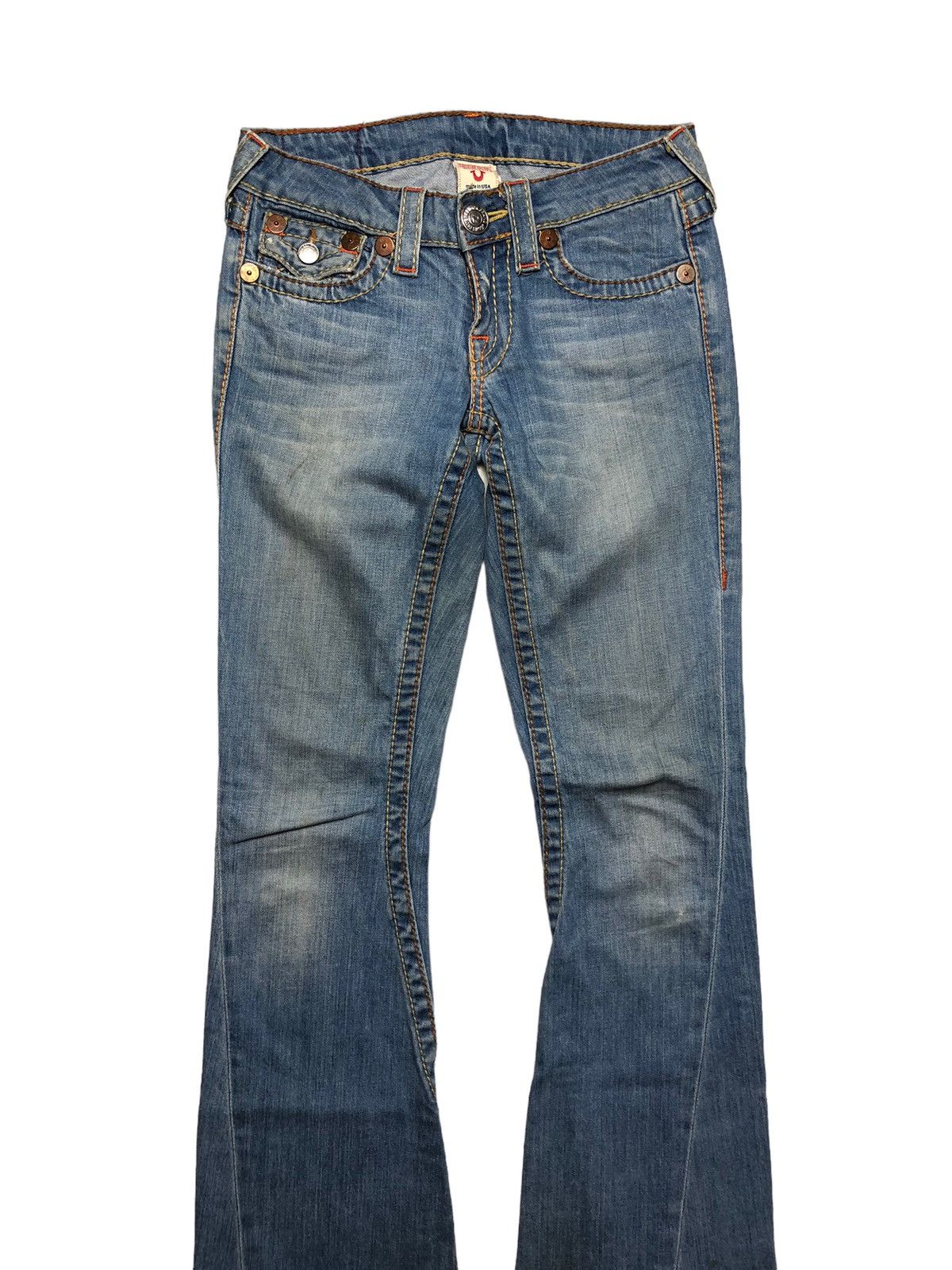 True Religion True Religion Joey low rise flared jeans Size US 29 - 8 Thumbnail