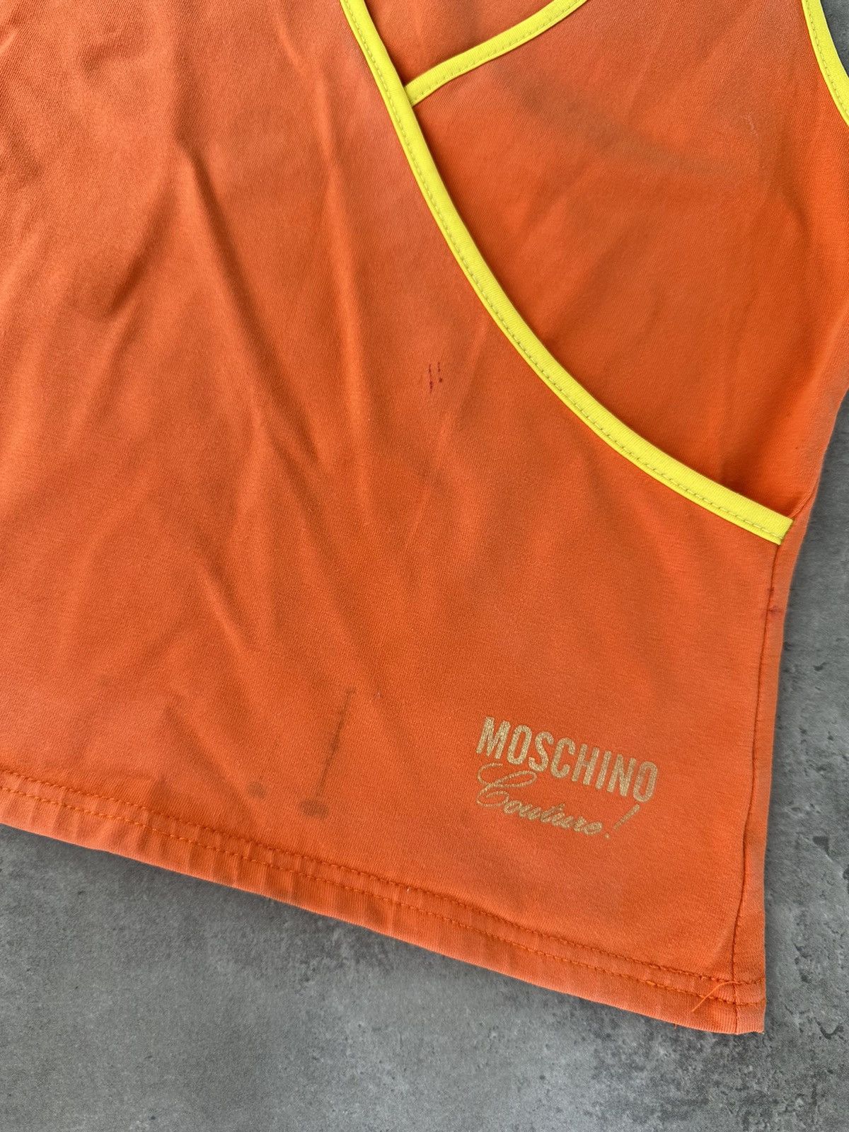 Japanese Brand Moschino Vintage Tank Top Size XS / US 0-2 / IT 36-38 - 10 Thumbnail