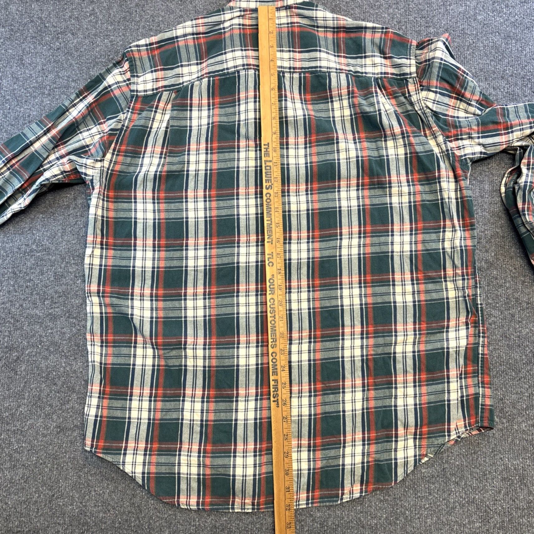 Abercrombie & Fitch VINTAGE Abercrombie & Fitch The Big Shirt Flannel Button-Up Long Sleeve M Green 90s Unisex Adults Mens Womens Shirts Size US M / EU 48-50 / 2 - 7 Thumbnail
