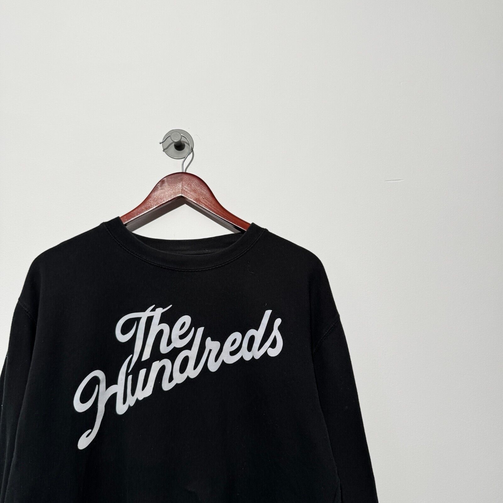 The Hundreds Vintage The Hundreds Unisex Black Cotton Crewneck Size L Size US L / EU 52-54 / 3 - 2 Thumbnail