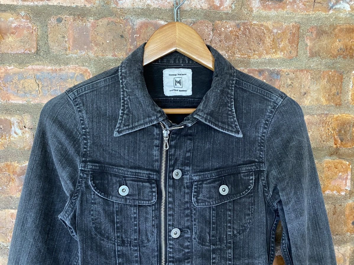 5351 POUR LES HOMMES × Beauty Beast × Japanese Brand 2000s Moonage Devilment Dual Zipper and Butterfly wash denim Size S / US 4 / IT 40 - 3 Thumbnail