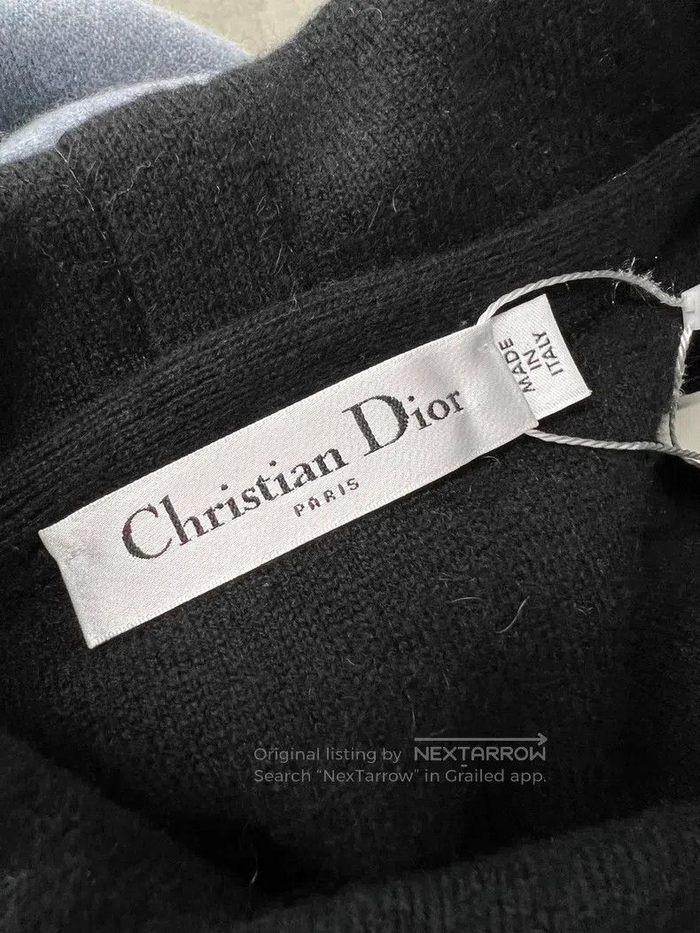 Dior Dior Letter cashmere sweater Size XS / US 0-2 / IT 36-38 - 3 Thumbnail