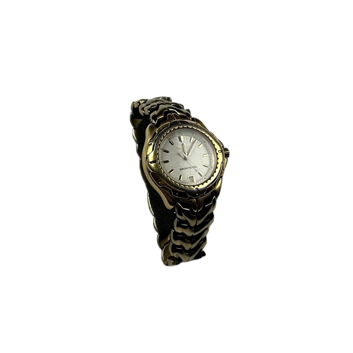 image of Archival Clothing Seiko Wreathed Clock Watches in Gold Color, Women's