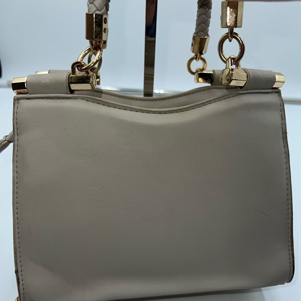 Bebe Bebe Stud Micro Shopper with Unbranded Gold Chain Crossbody Size ONE SIZE - 7 Thumbnail
