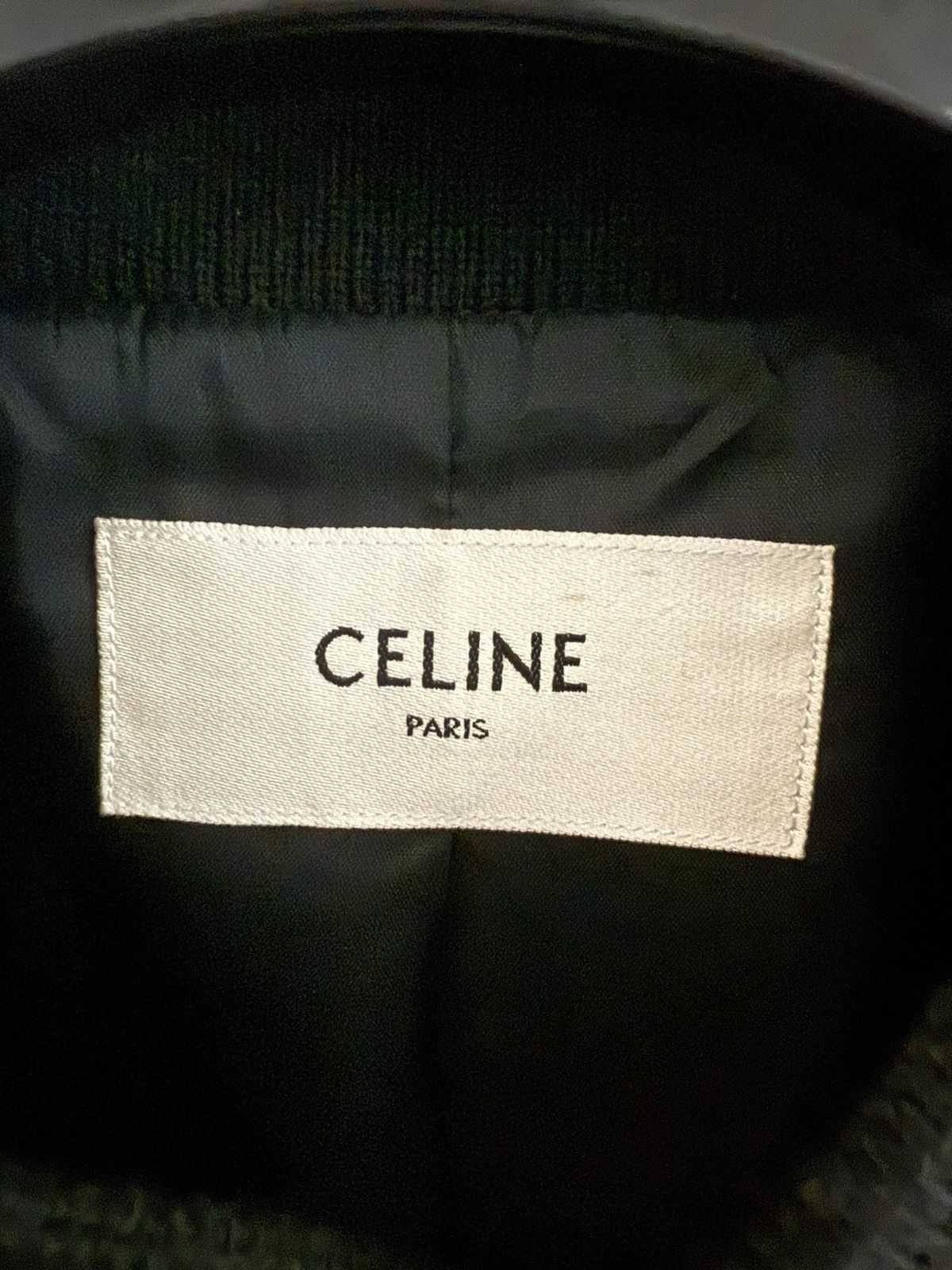 Celine Rare Satin Hedi Celine SS22 Gothic Embroidered Jacket Size US M / EU 48-50 / 2 - 4 Thumbnail