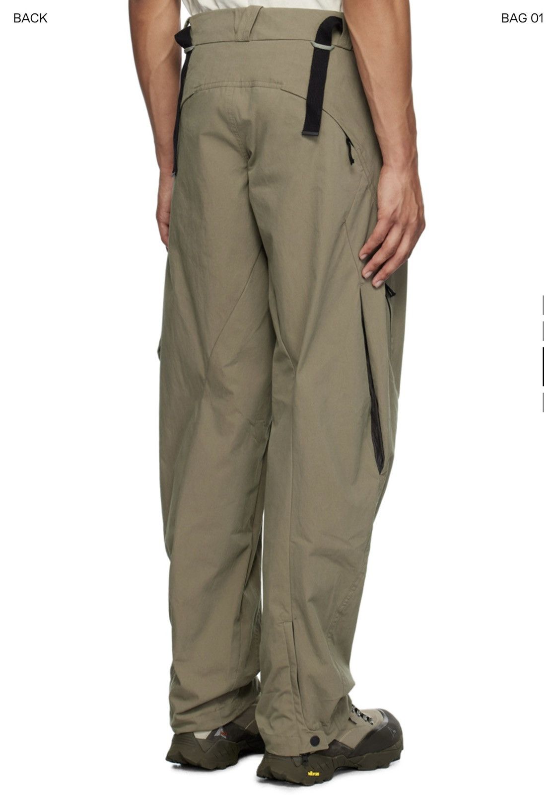 Hyein Seo Hyein Seo Cinch Cargo Trousers Pants Size 3 Size US 34 / EU 50 - 5 Thumbnail