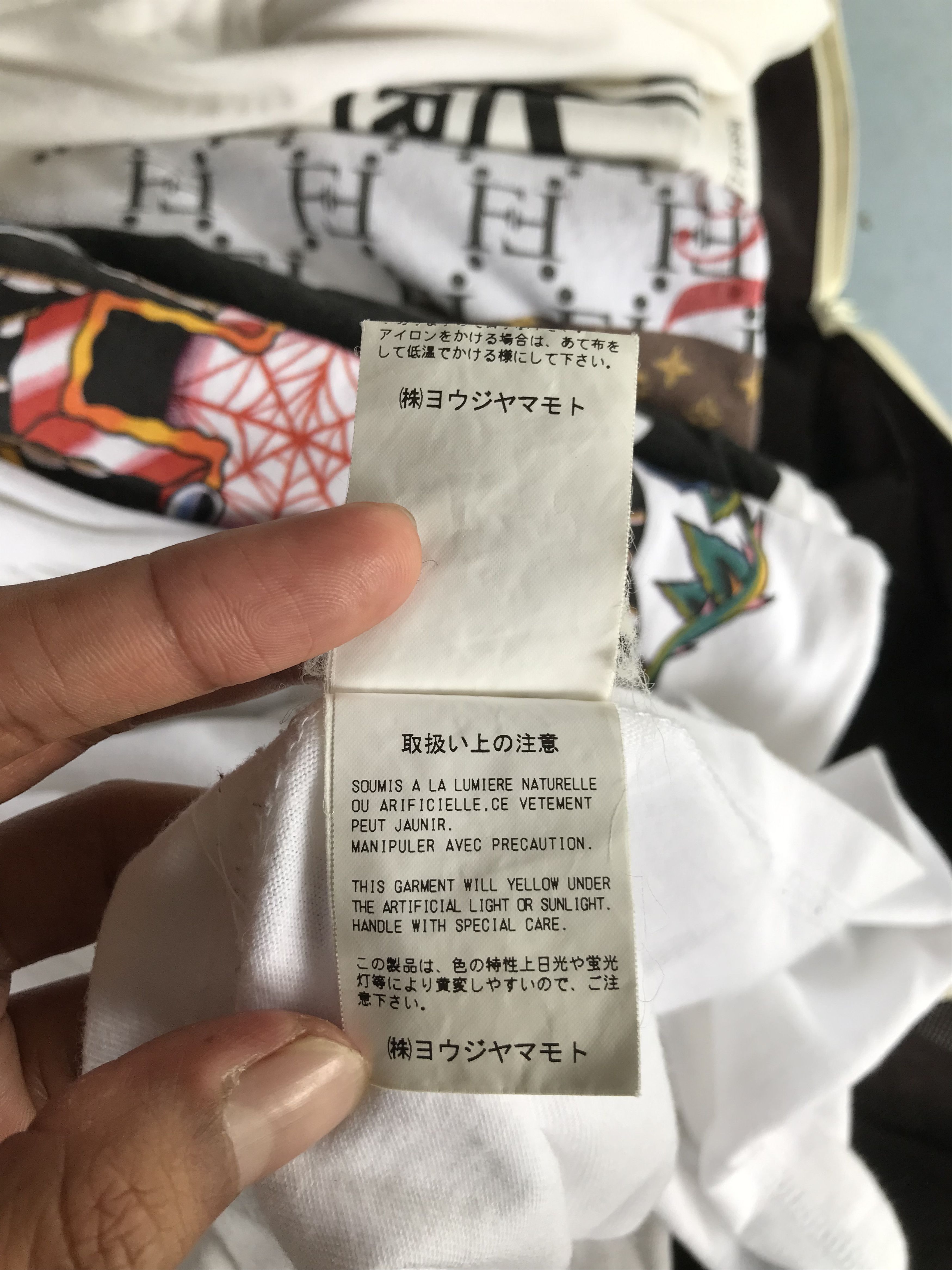 Y's Y's Yohji Yamamoto Palm Tee Size US S / EU 44-46 / 1 - 7 Thumbnail