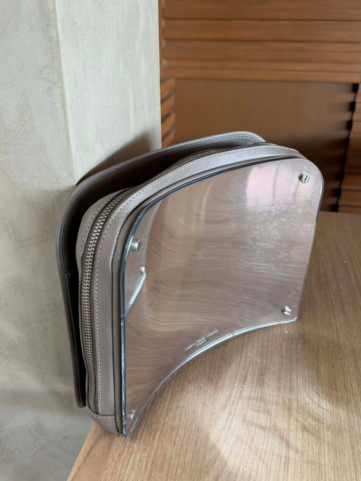 Maison Margiela Maison Margiela 2013 Collection Gray Mirrored Clutch Bag Size ONE SIZE - 3 Thumbnail