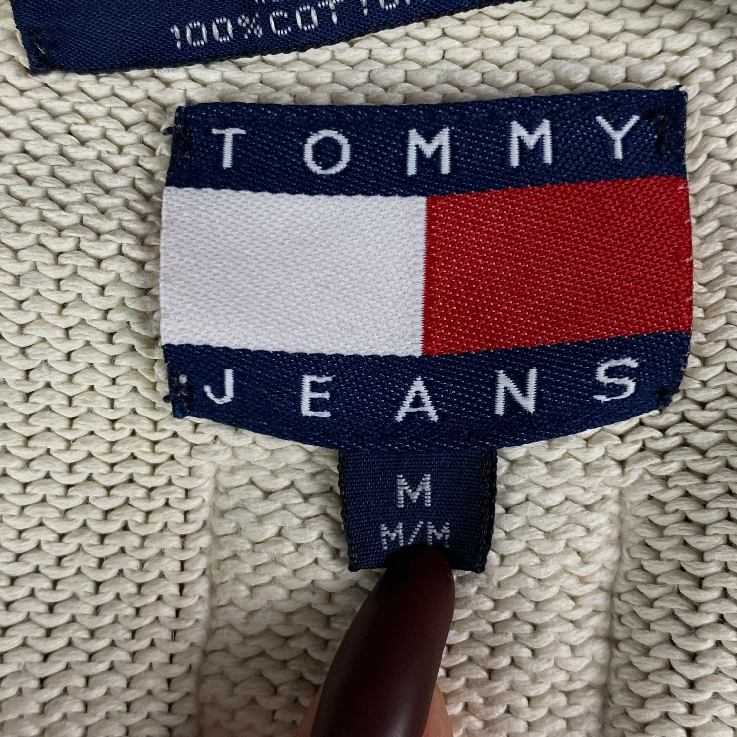 Tommy Hilfiger × Vintage Mens Sweater Tommy Jeans Hilfiger Vintage Size M Size US M / EU 48-50 / 2 - 5 Thumbnail