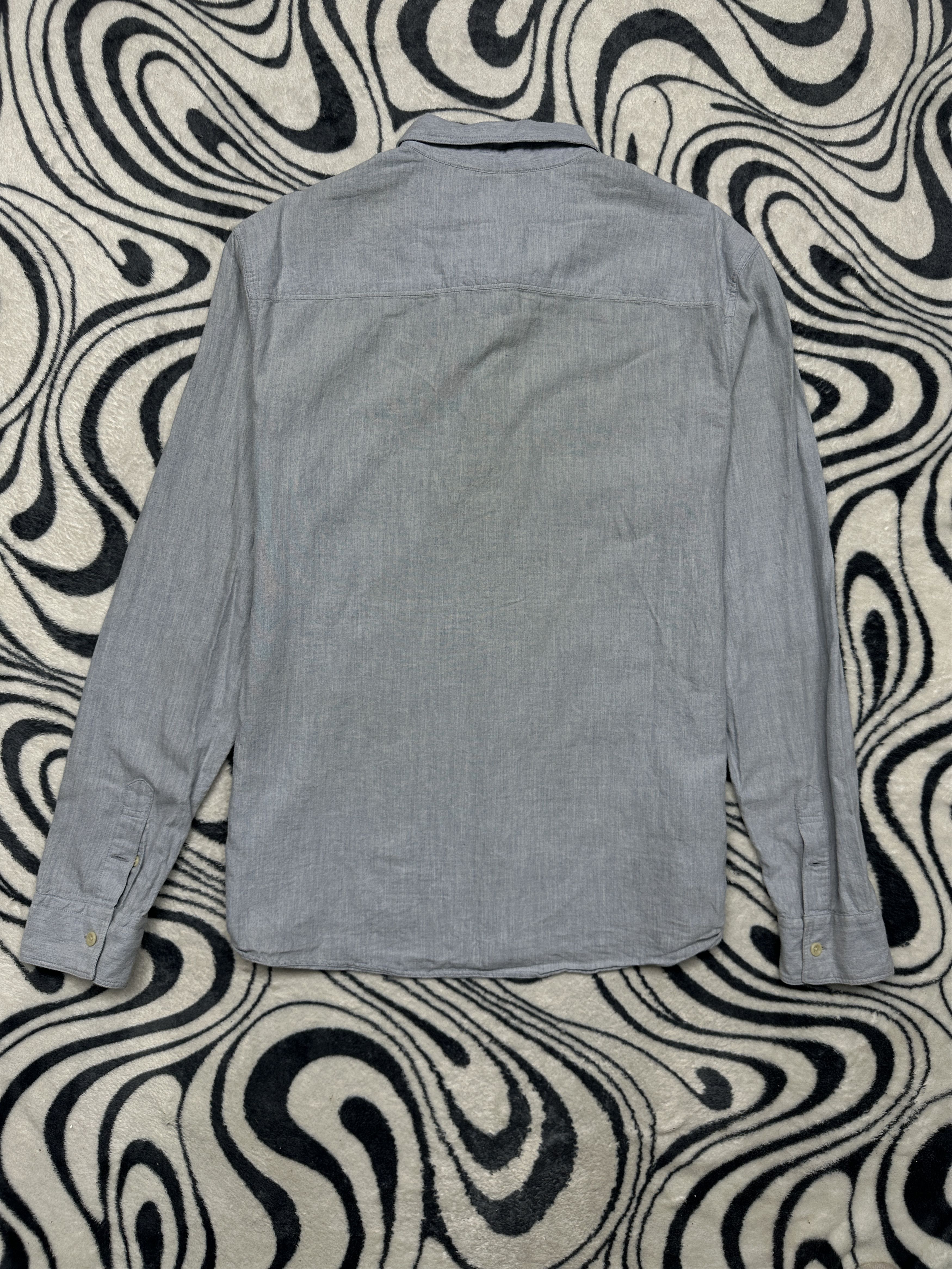 Allsaints AllSaints Mens Millard Long Sleeve Shirt Size US M / EU 48-50 / 2 - 7 Thumbnail