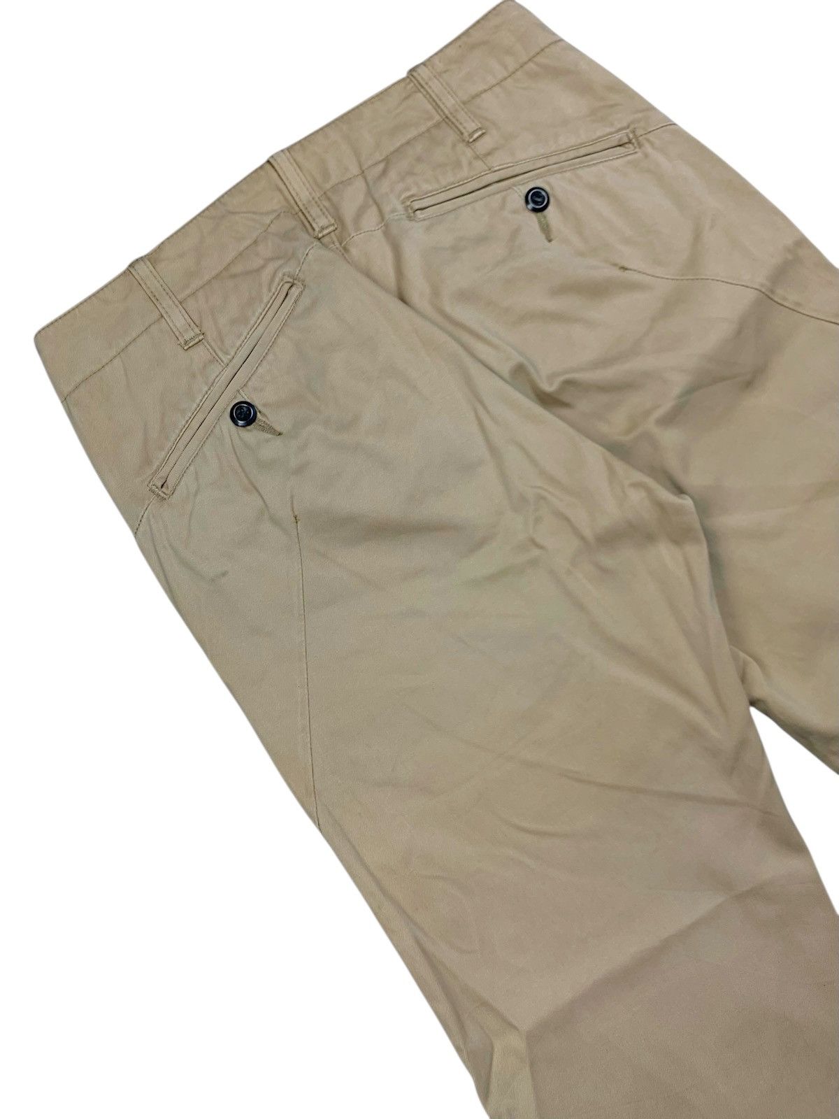 Attachment Japanese brand ATTACHMENT flared chinos unique Size US 31 - 4 Thumbnail
